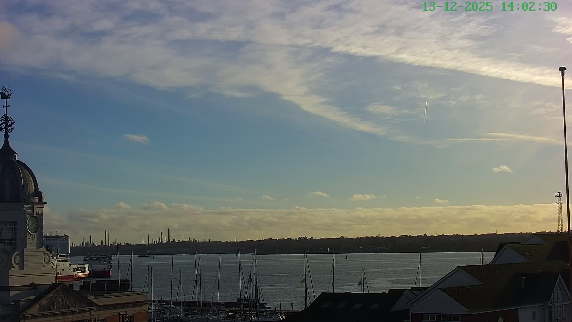 Marine of Southampton & Test River Live Cam - Southampton, Hampshire, South East, England, United Kingdom
