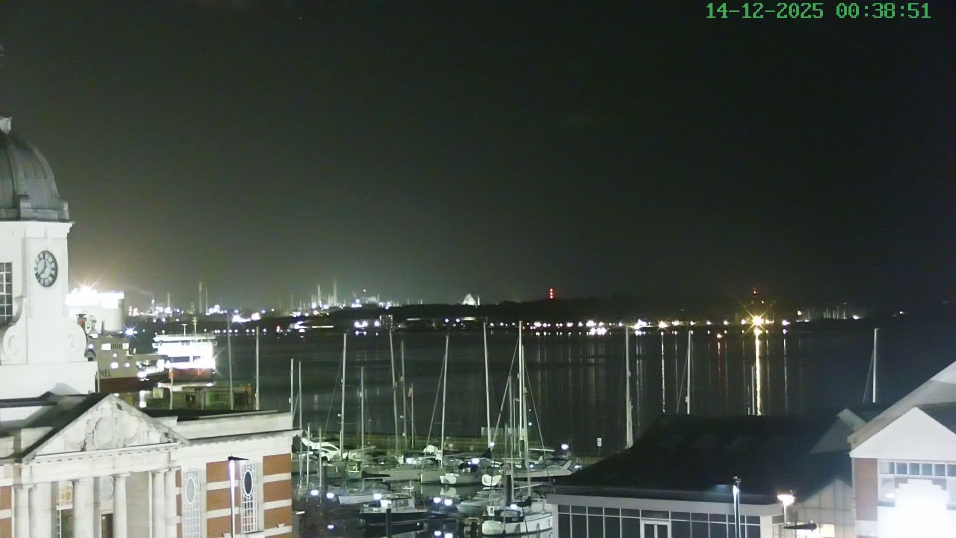 Marine of Southampton & Test River Live Cam - Southampton, Hampshire, South East, England, United Kingdom