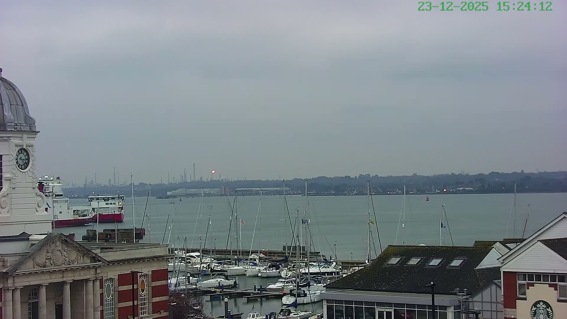 Marine of Southampton & Test River Live Cam - Southampton, Hampshire, South East, England, United Kingdom
