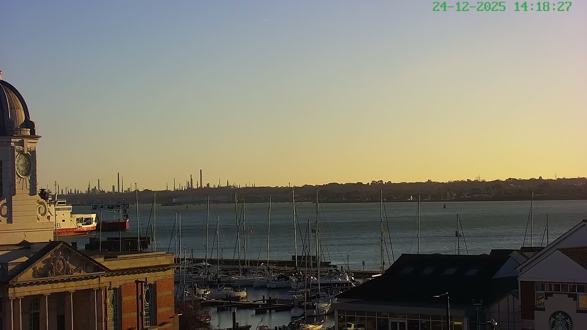 Marine of Southampton & Test River Live Cam - Southampton, Hampshire, South East, England, United Kingdom