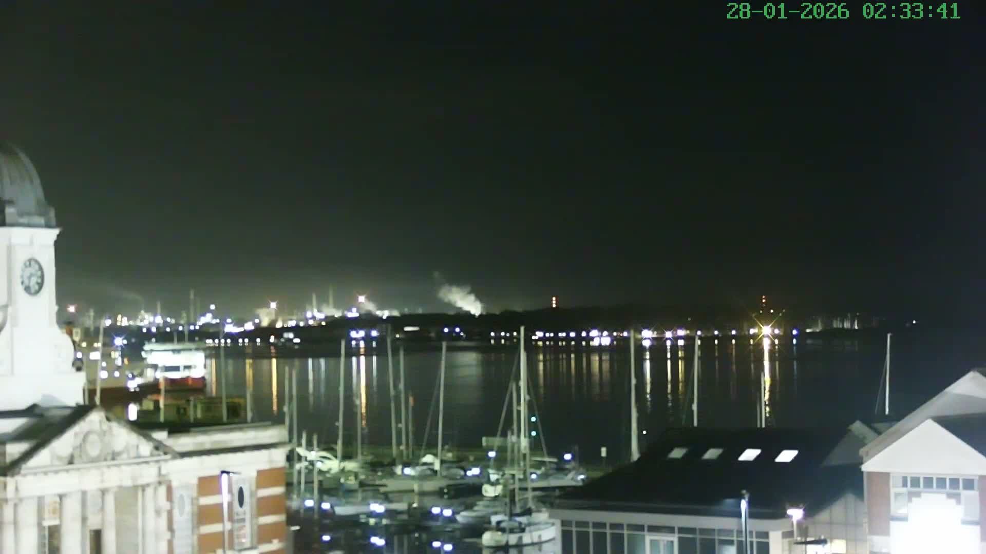 Marine of Southampton & Test River Live Cam - Southampton, Hampshire, South East, England, United Kingdom