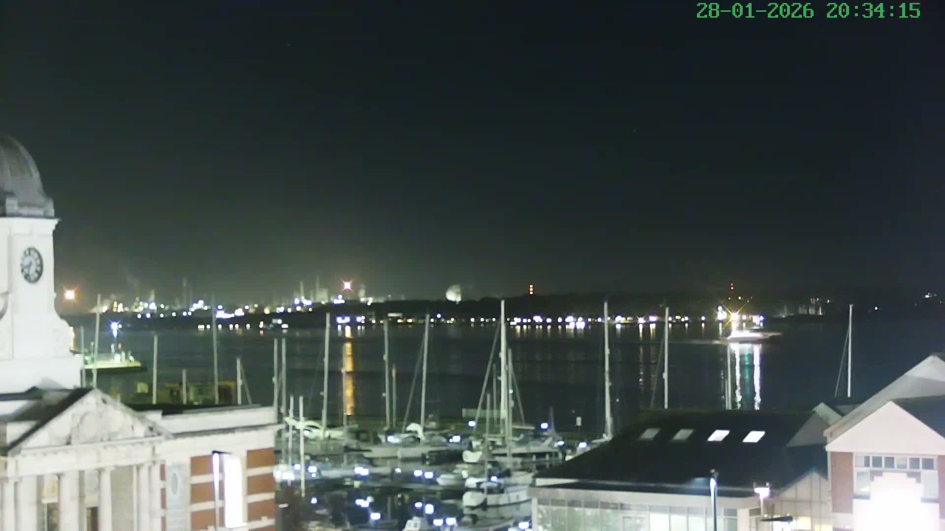 Marine of Southampton & Test River Live Cam - Southampton, Hampshire, South East, England, United Kingdom