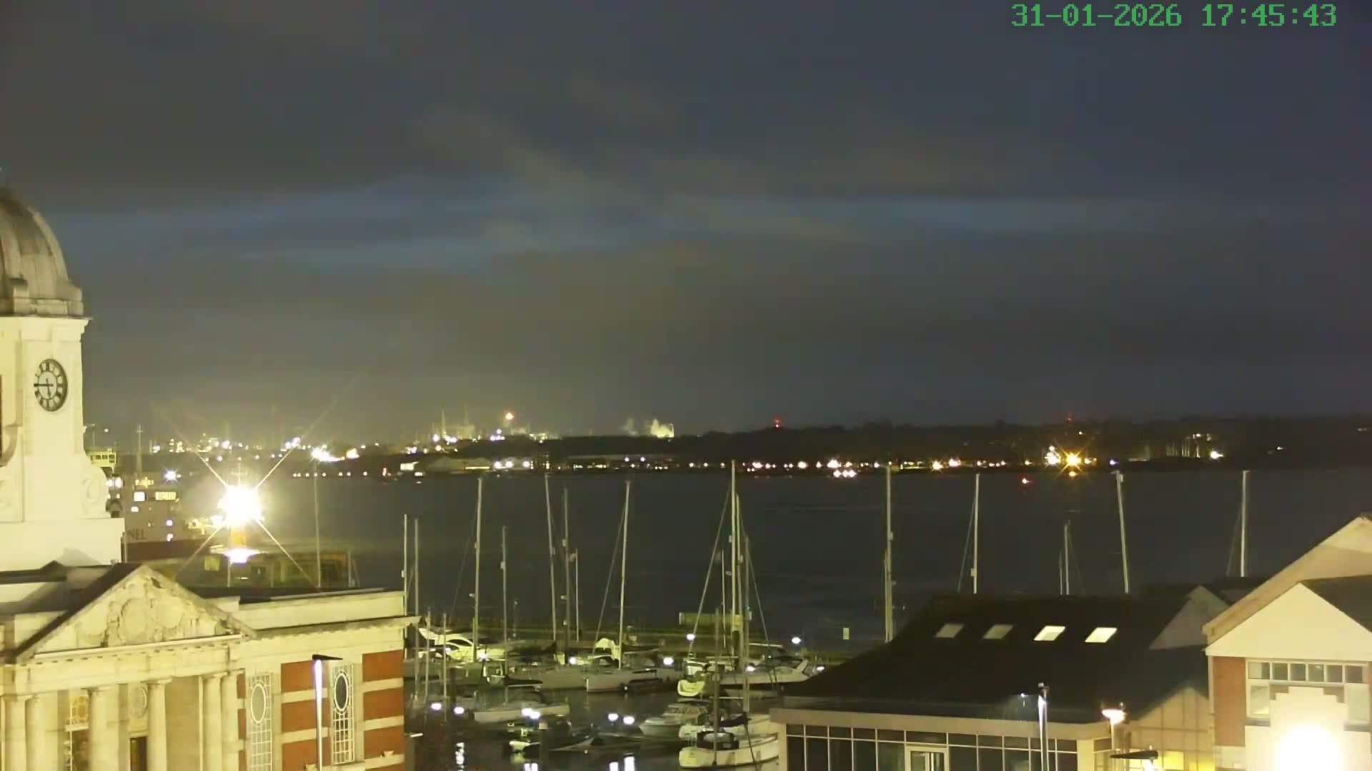 Marine of Southampton & Test River Live Cam - Southampton, Hampshire, South East, England, United Kingdom