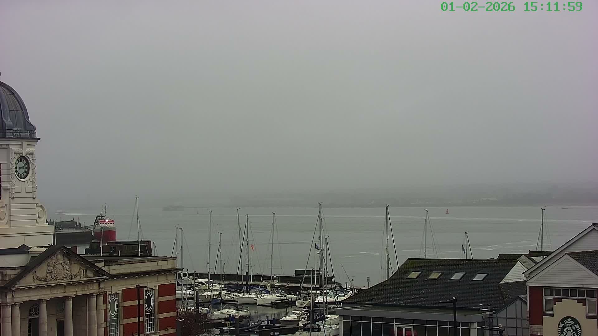 Marine of Southampton & Test River Live Cam - Southampton, Hampshire, South East, England, United Kingdom