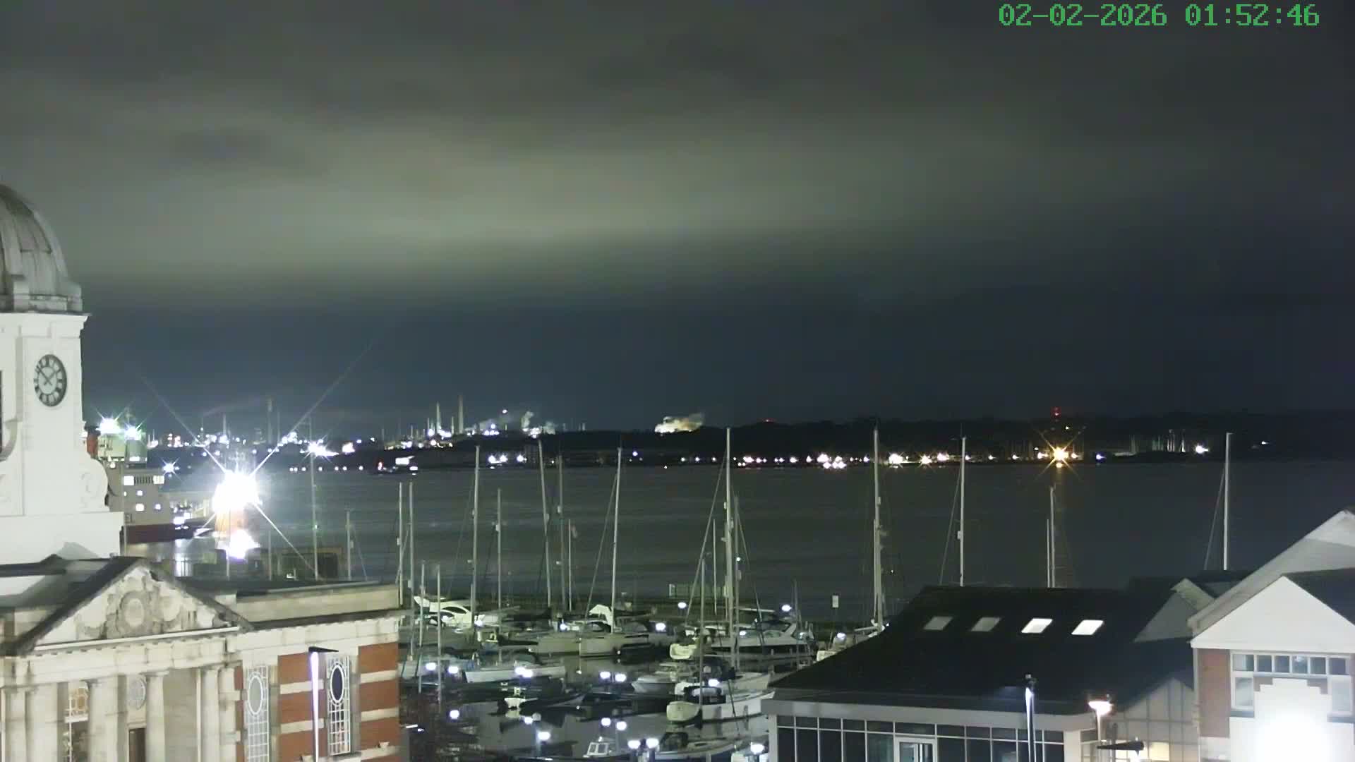 Marine of Southampton & Test River Live Cam - Southampton, Hampshire, South East, England, United Kingdom
