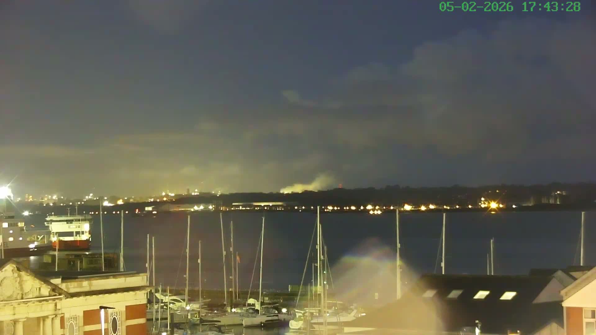 Marine of Southampton & Test River Live Cam - Southampton, Hampshire, South East, England, United Kingdom