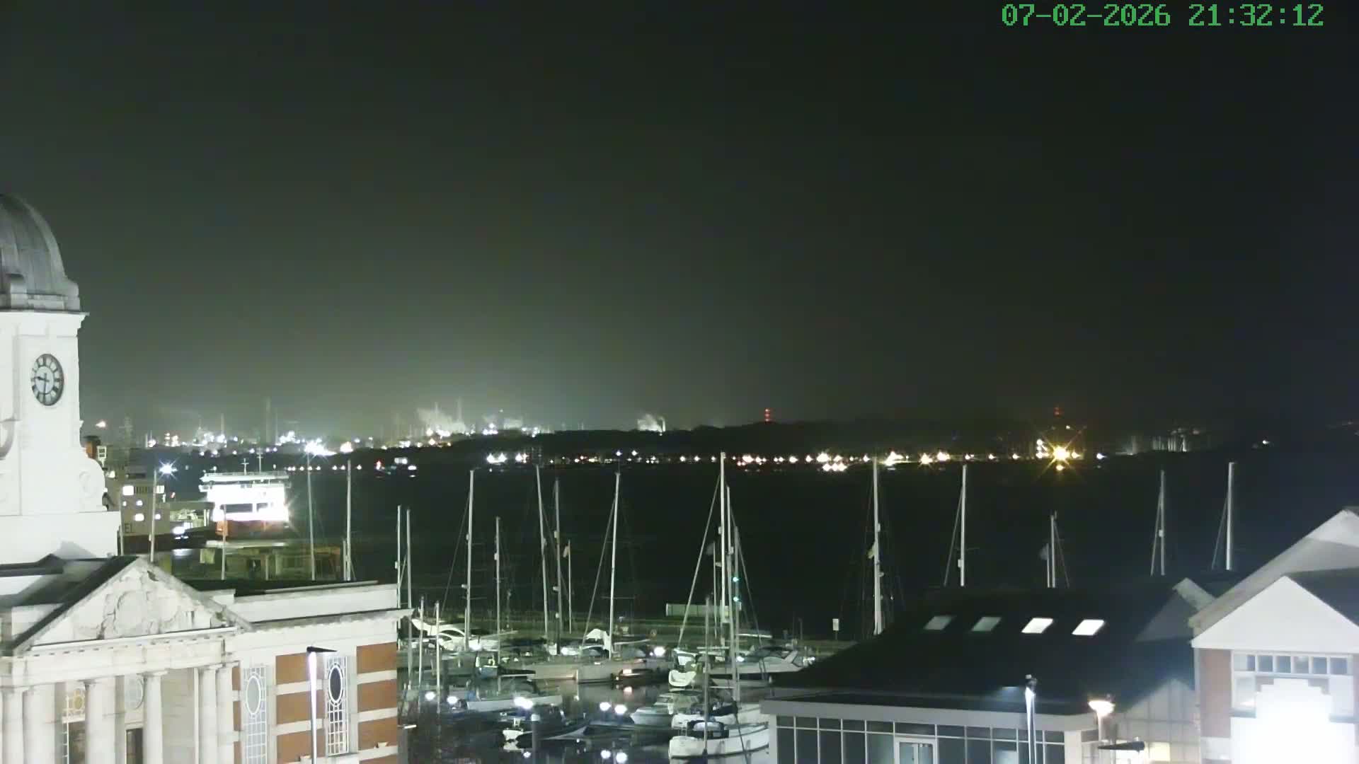 Marine of Southampton & Test River Live Cam - Southampton, Hampshire, South East, England, United Kingdom