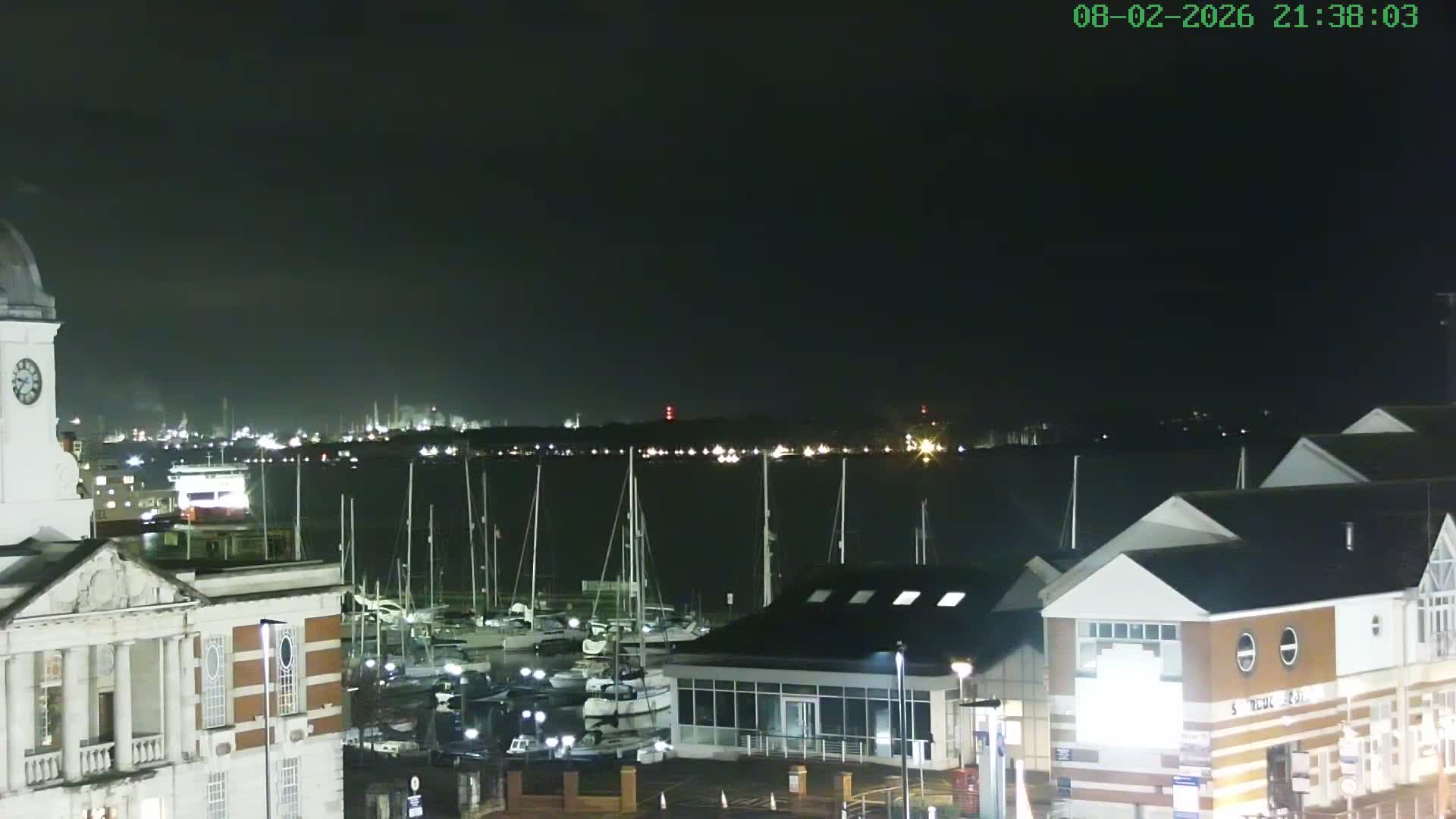 Marine of Southampton & Test River Live Cam - Southampton, Hampshire, South East, England, United Kingdom