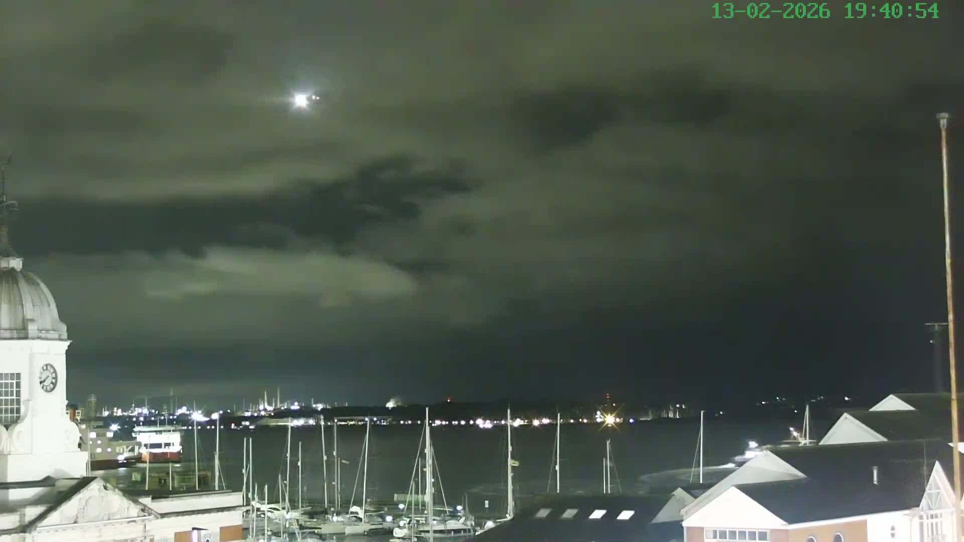 Marine of Southampton & Test River Live Cam - Southampton, Hampshire, South East, England, United Kingdom