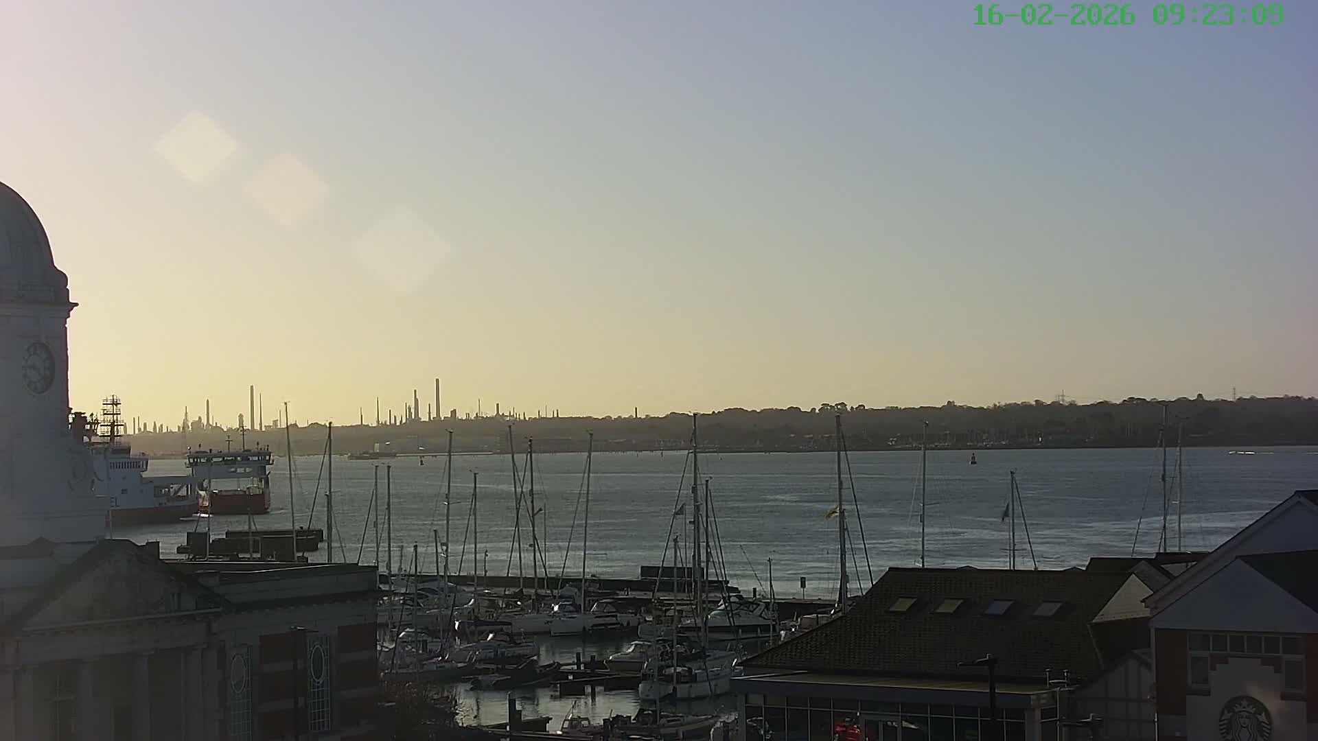 Marine of Southampton & Test River Live Cam - Southampton, Hampshire, South East, England, United Kingdom