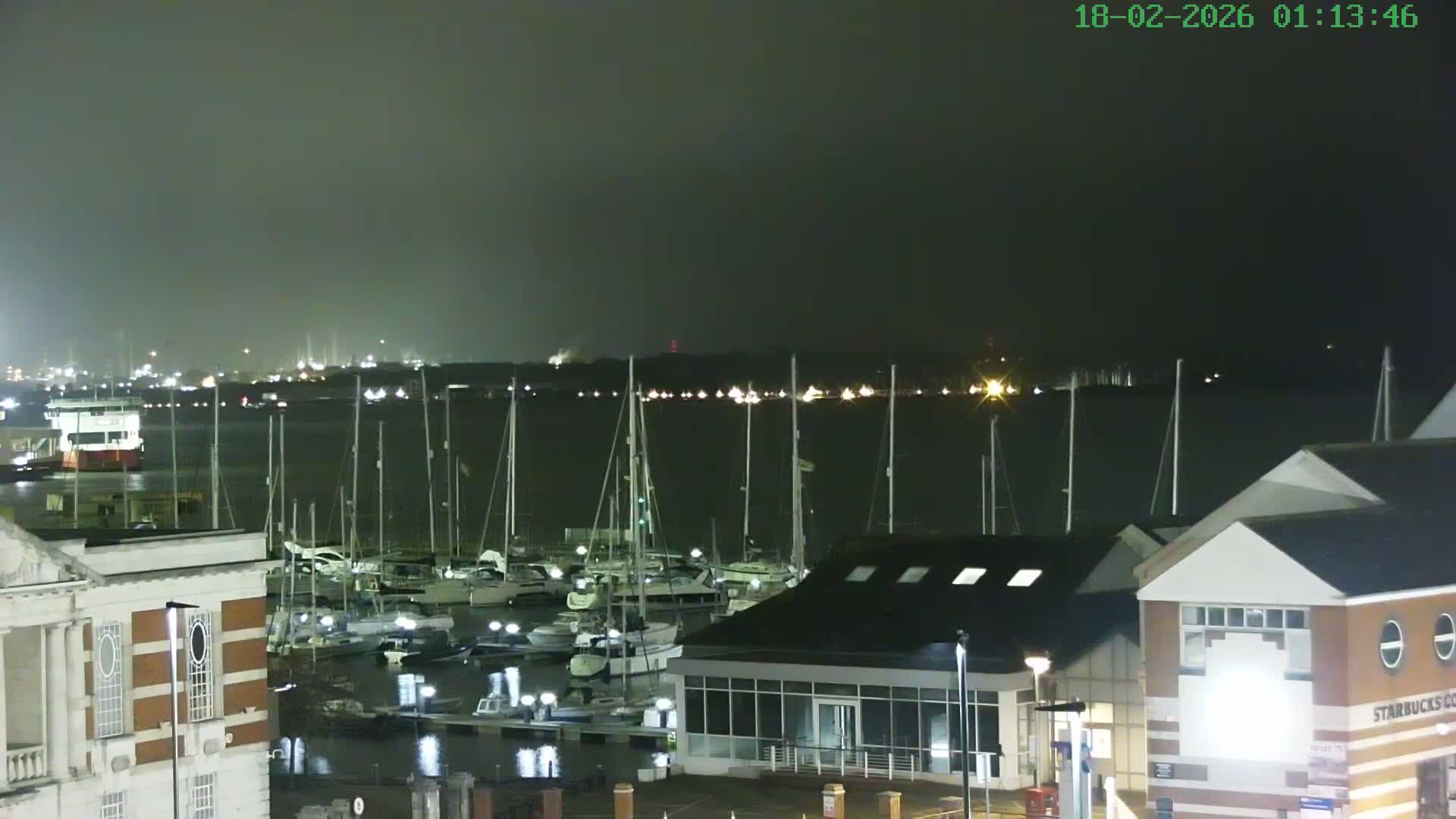 Marine of Southampton & Test River Live Cam - Southampton, Hampshire, South East, England, United Kingdom