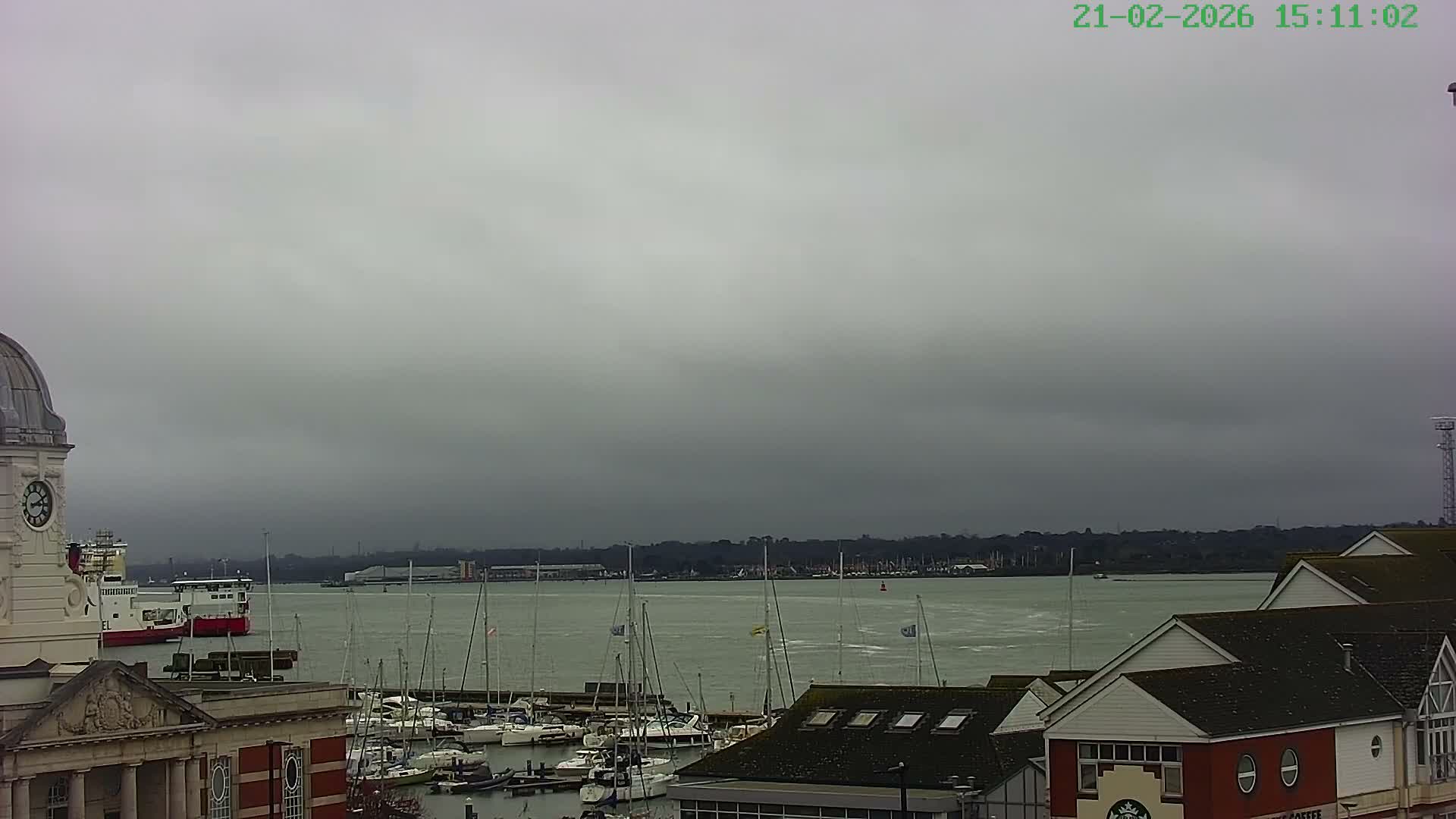Marine of Southampton & Test River Live Cam - Southampton, Hampshire, South East, England, United Kingdom
