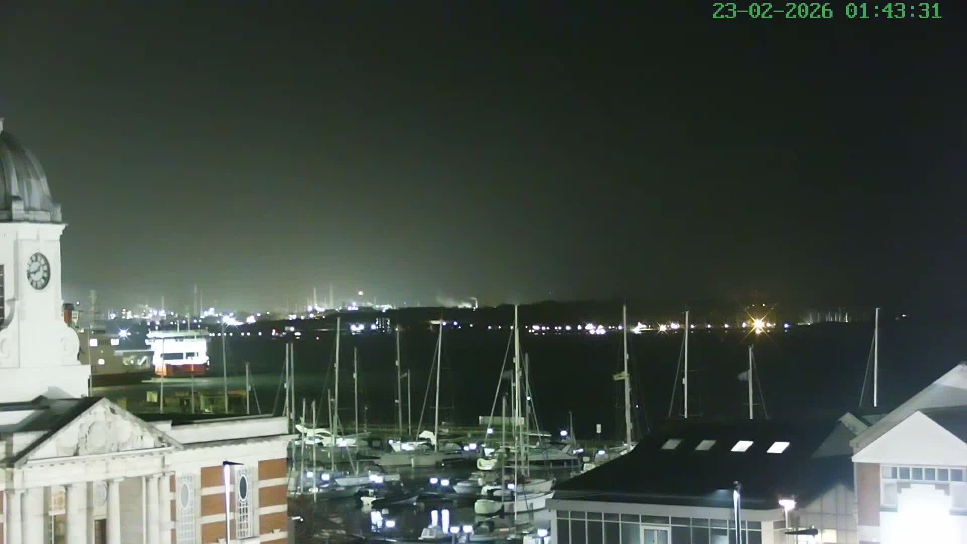 Marine of Southampton & Test River Live Cam - Southampton, Hampshire, South East, England, United Kingdom