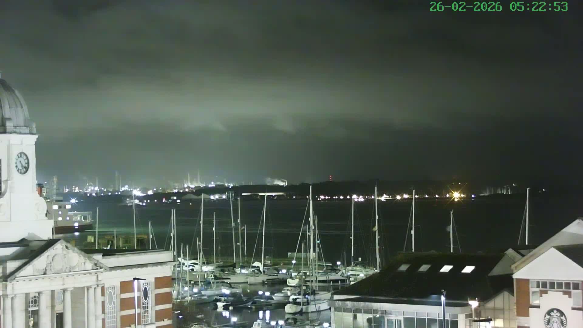 Marine of Southampton & Test River Live Cam - Southampton, Hampshire, South East, England, United Kingdom