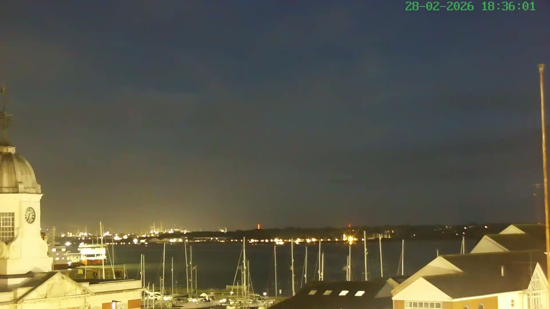 Marine of Southampton & Test River Live Cam - Southampton, Hampshire, South East, England, United Kingdom