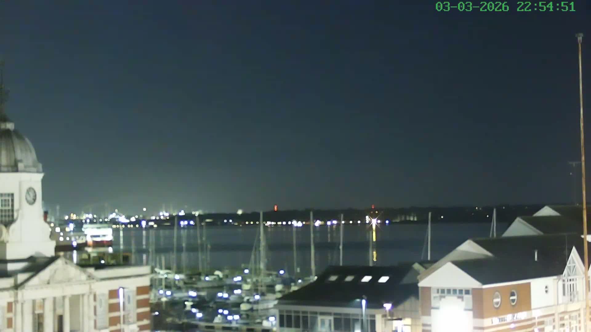 Marine of Southampton & Test River Live Cam - Southampton, Hampshire, South East, England, United Kingdom