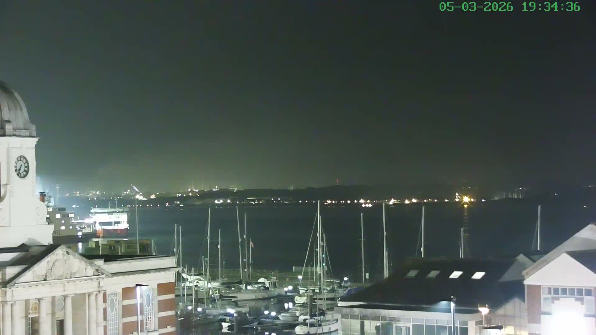 Marine of Southampton & Test River Live Cam - Southampton, Hampshire, South East, England, United Kingdom