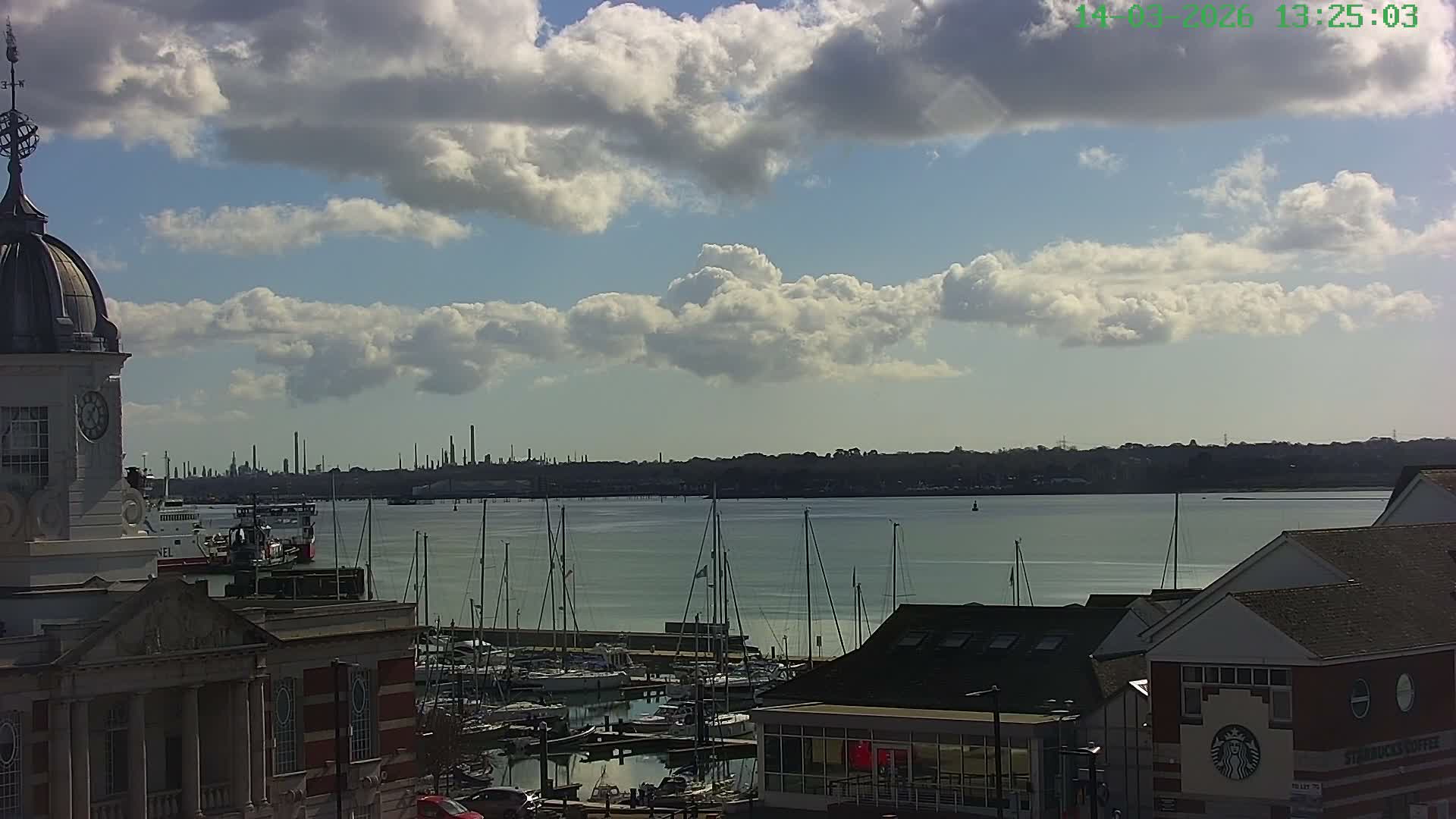 Marine of Southampton & Test River Live Cam - Southampton, Hampshire, South East, England, United Kingdom