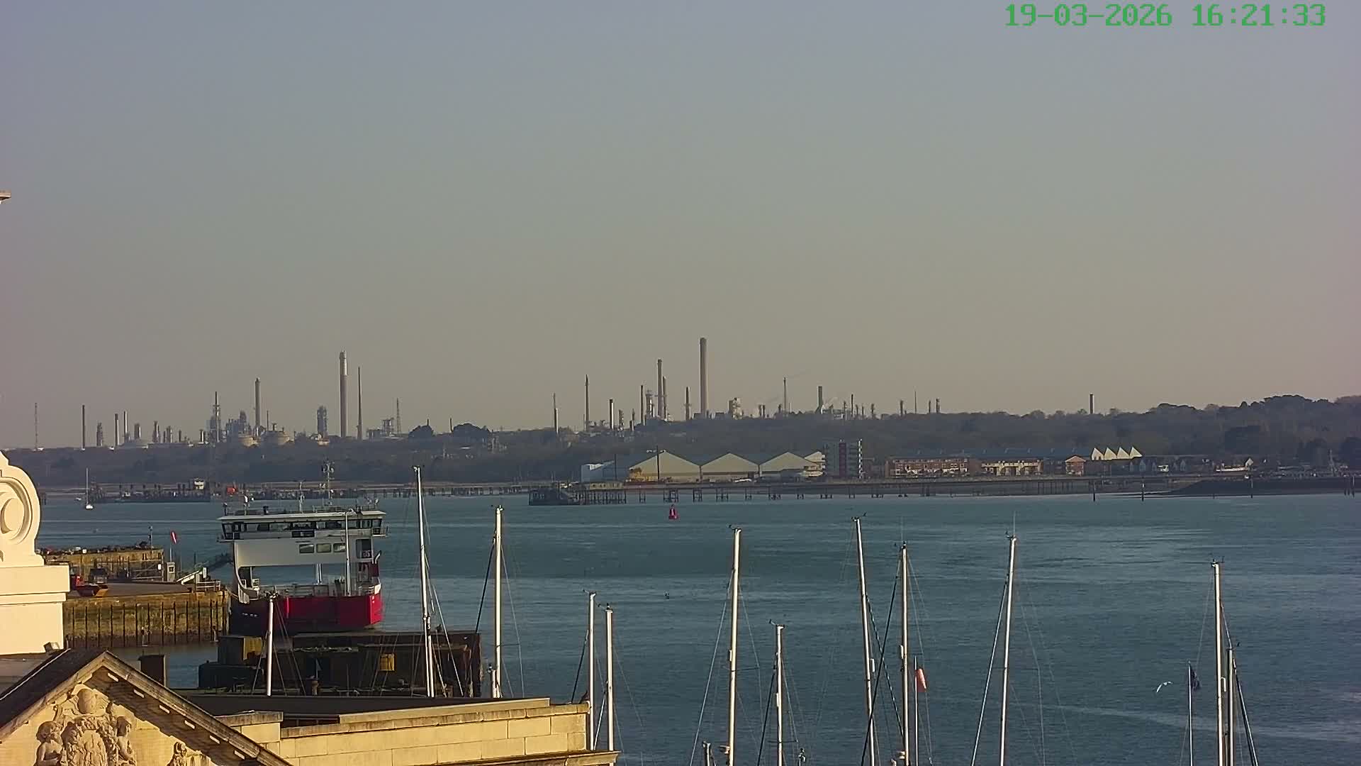 Marine of Southampton & Test River Live Cam - Southampton, Hampshire, South East, England, United Kingdom