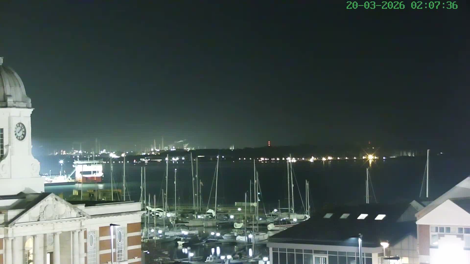 Marine of Southampton & Test River Live Cam - Southampton, Hampshire, South East, England, United Kingdom
