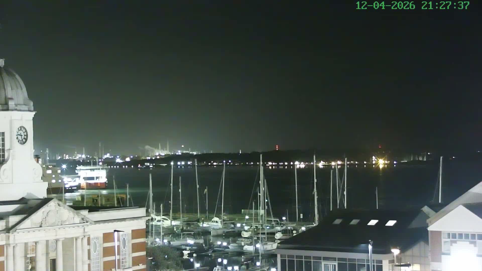 Marine of Southampton & Test River Live Cam - Southampton, Hampshire, South East, England, United Kingdom