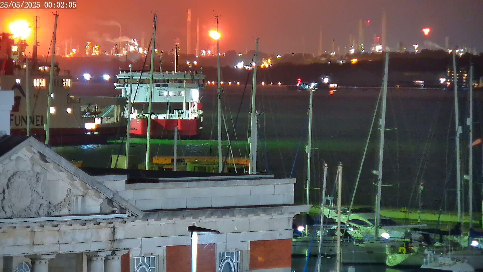 Fawley, ExxonMobil Refinery Live Cam - New Forest, Hampshire, South East, England, United Kingdom