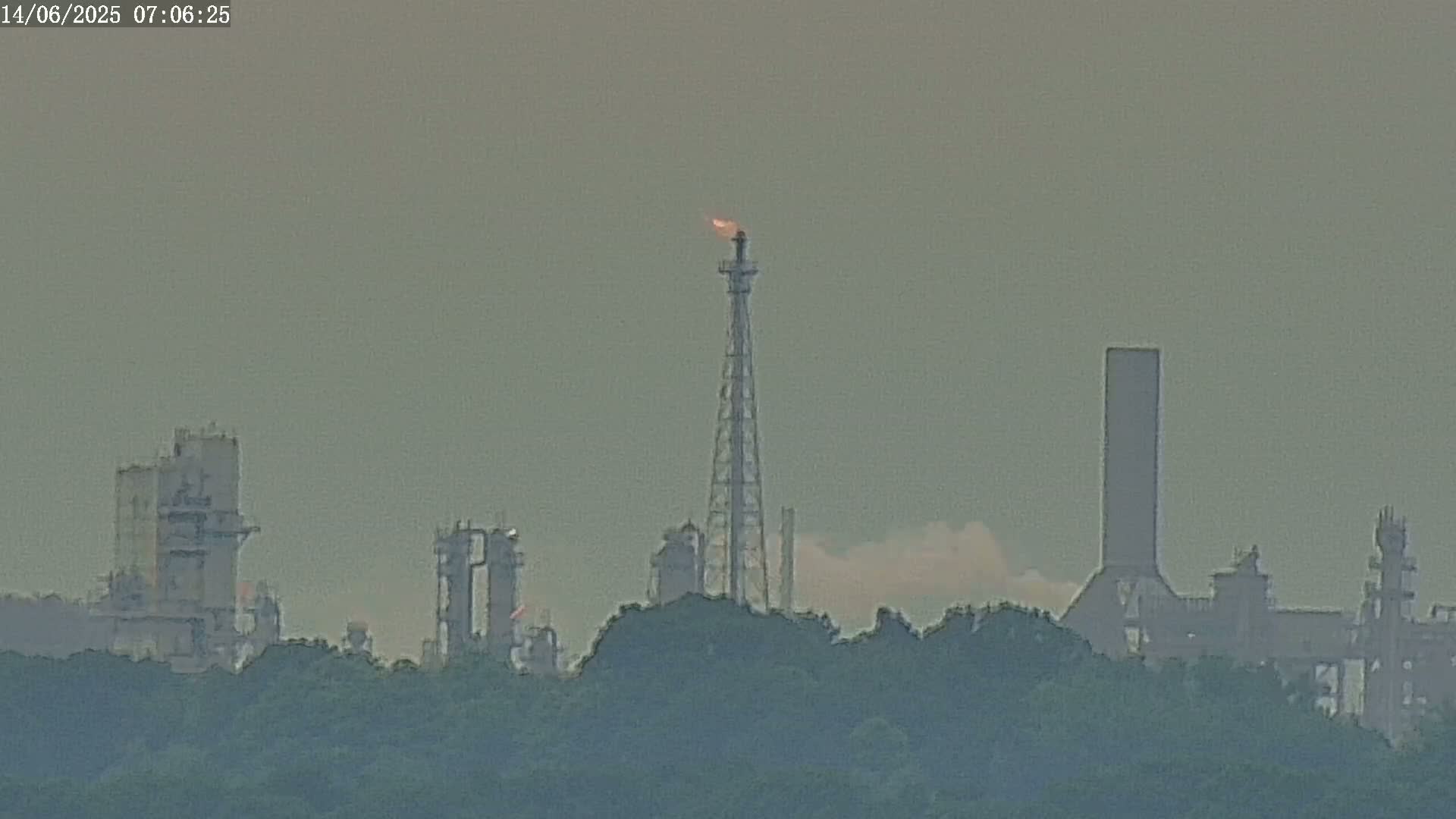Fawley, ExxonMobil Refinery Live Cam - New Forest, Hampshire, South East, England, United Kingdom