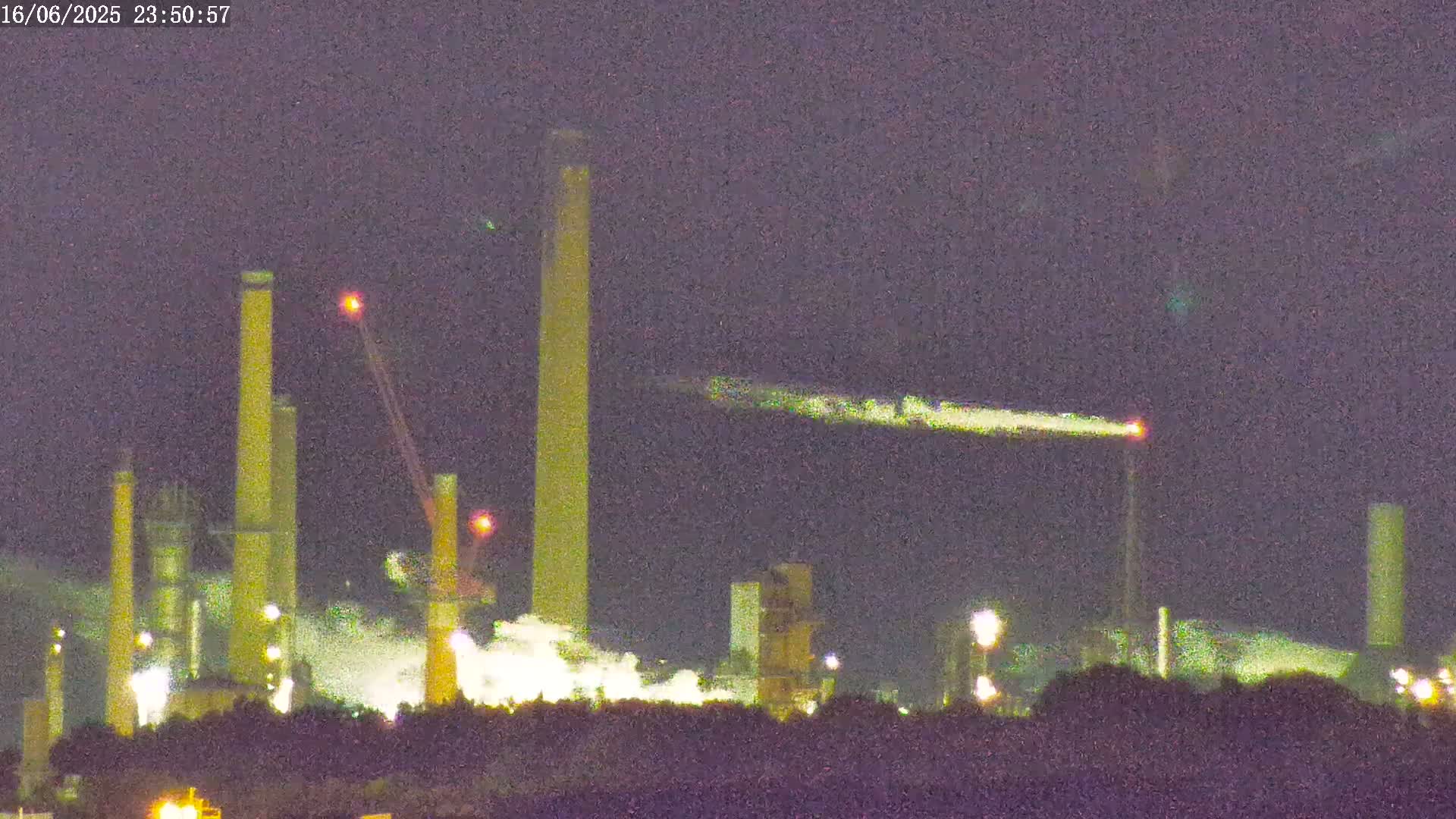 Fawley, ExxonMobil Refinery Live Cam - New Forest, Hampshire, South East, England, United Kingdom