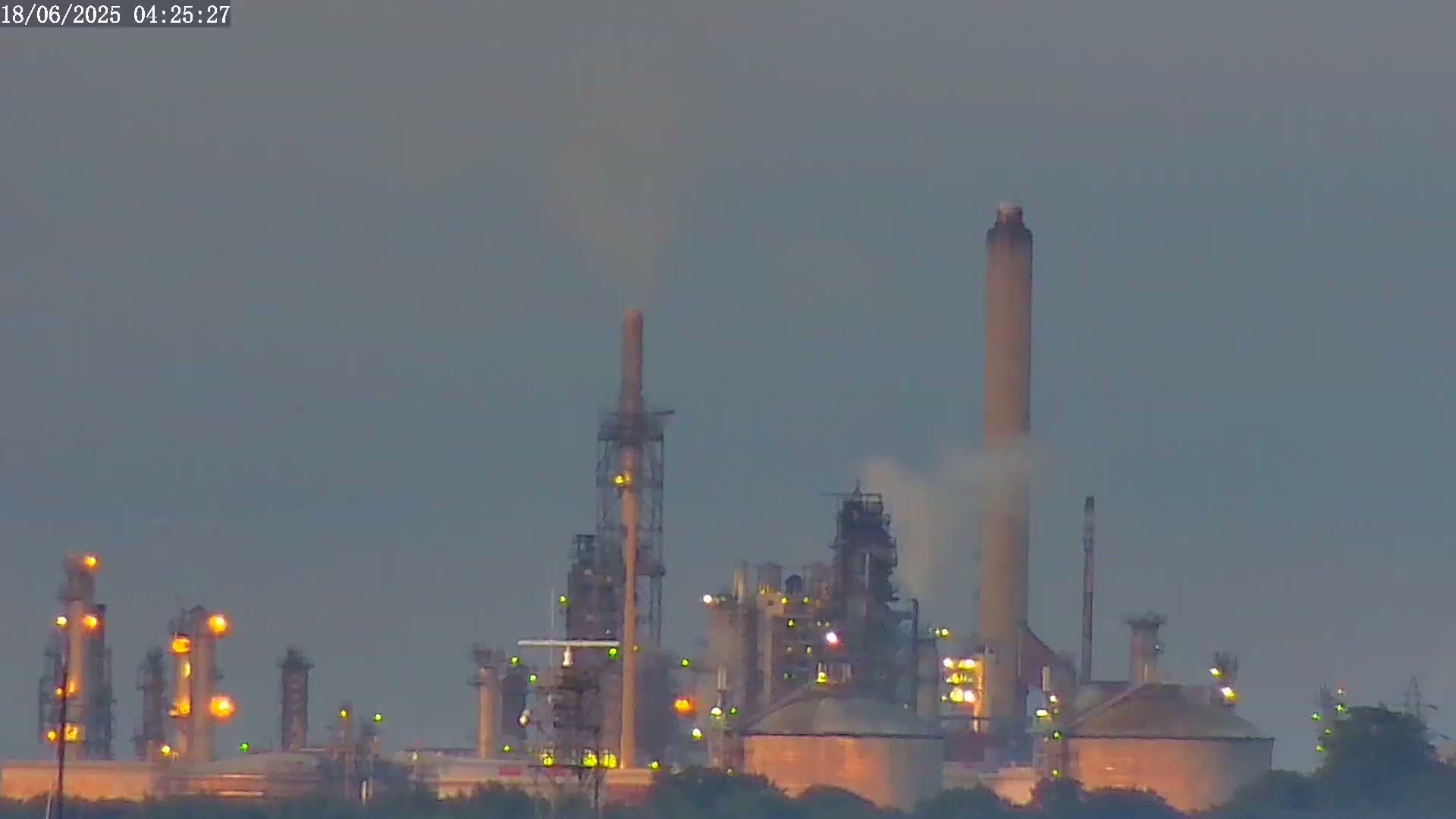 Fawley, ExxonMobil Refinery Live Cam - New Forest, Hampshire, South East, England, United Kingdom