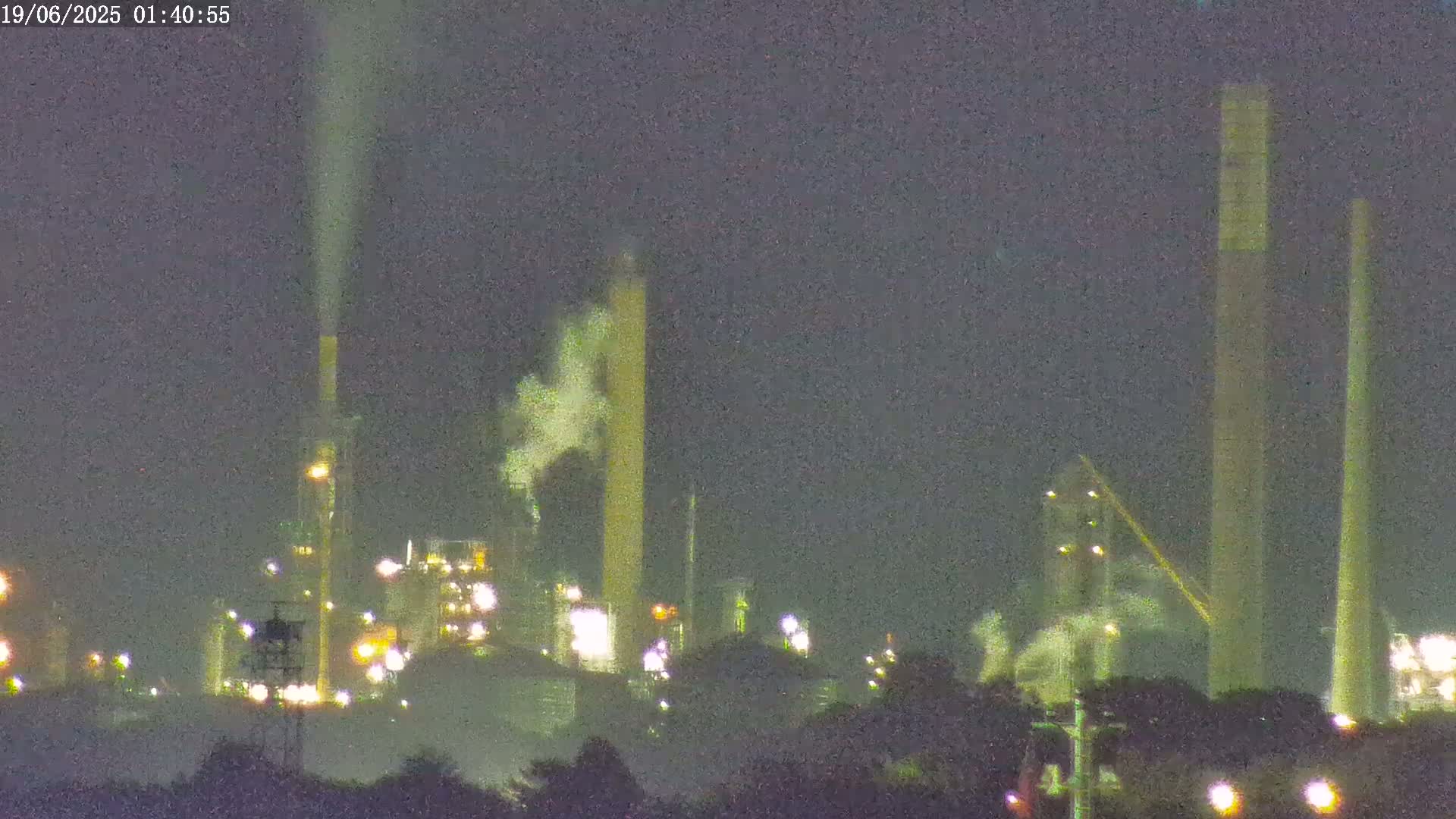 Fawley, ExxonMobil Refinery Live Cam - New Forest, Hampshire, South East, England, United Kingdom
