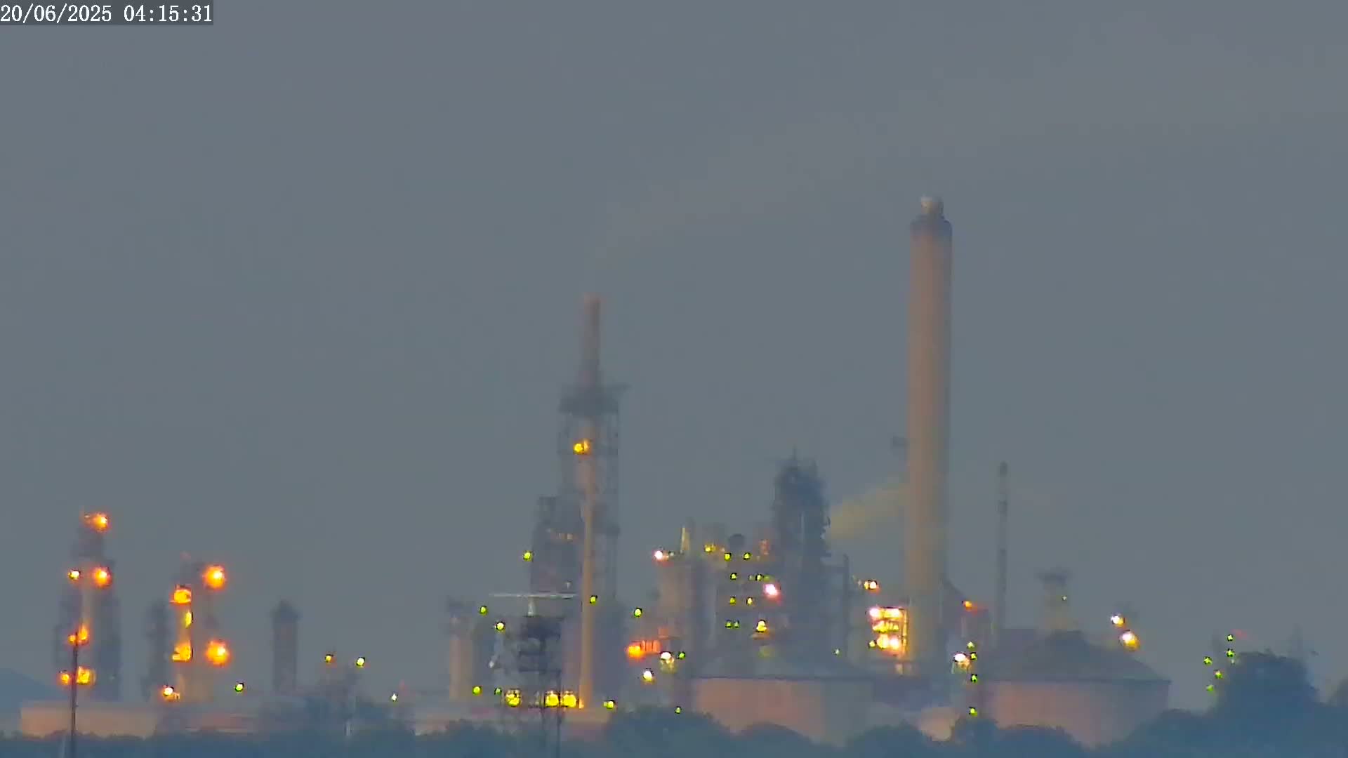 Fawley, ExxonMobil Refinery Live Cam - New Forest, Hampshire, South East, England, United Kingdom