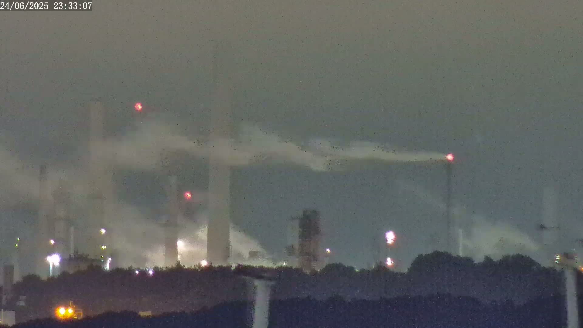 Fawley, ExxonMobil Refinery Live Cam - New Forest, Hampshire, South East, England, United Kingdom