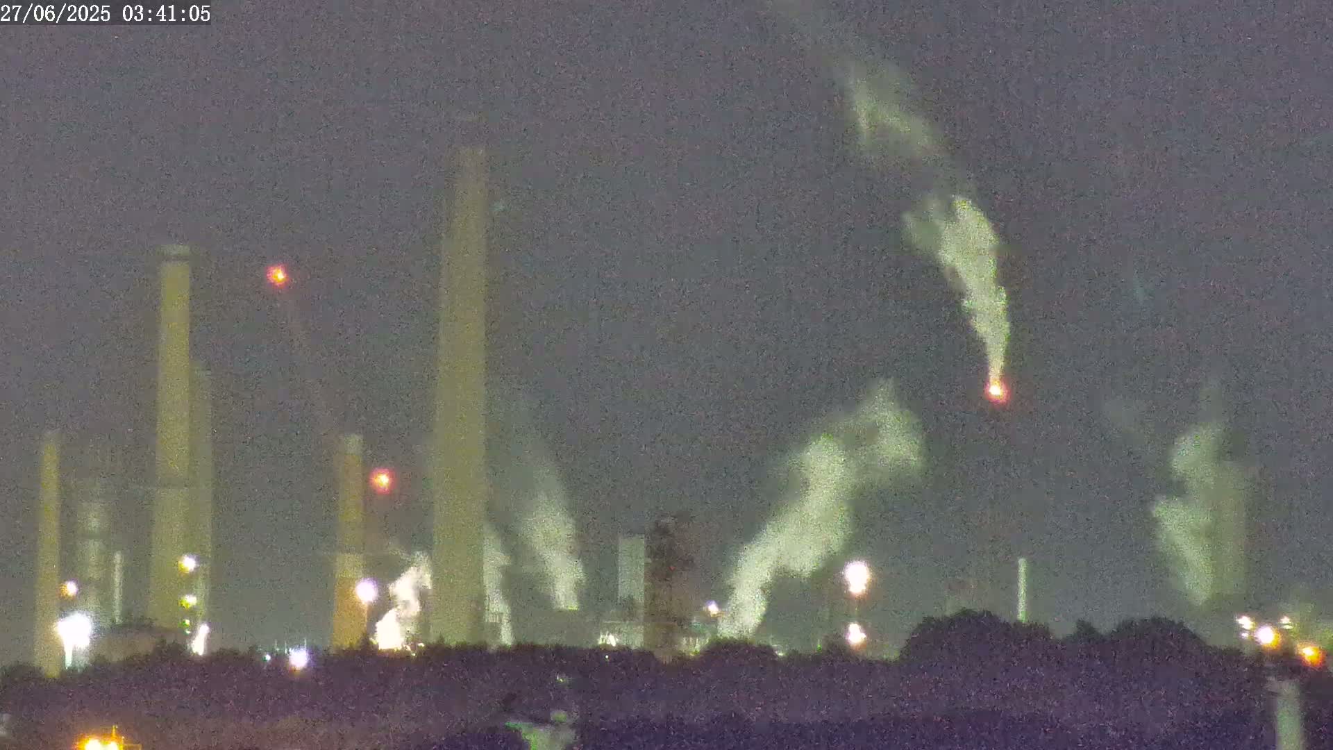 Fawley, ExxonMobil Refinery Live Cam - New Forest, Hampshire, South East, England, United Kingdom