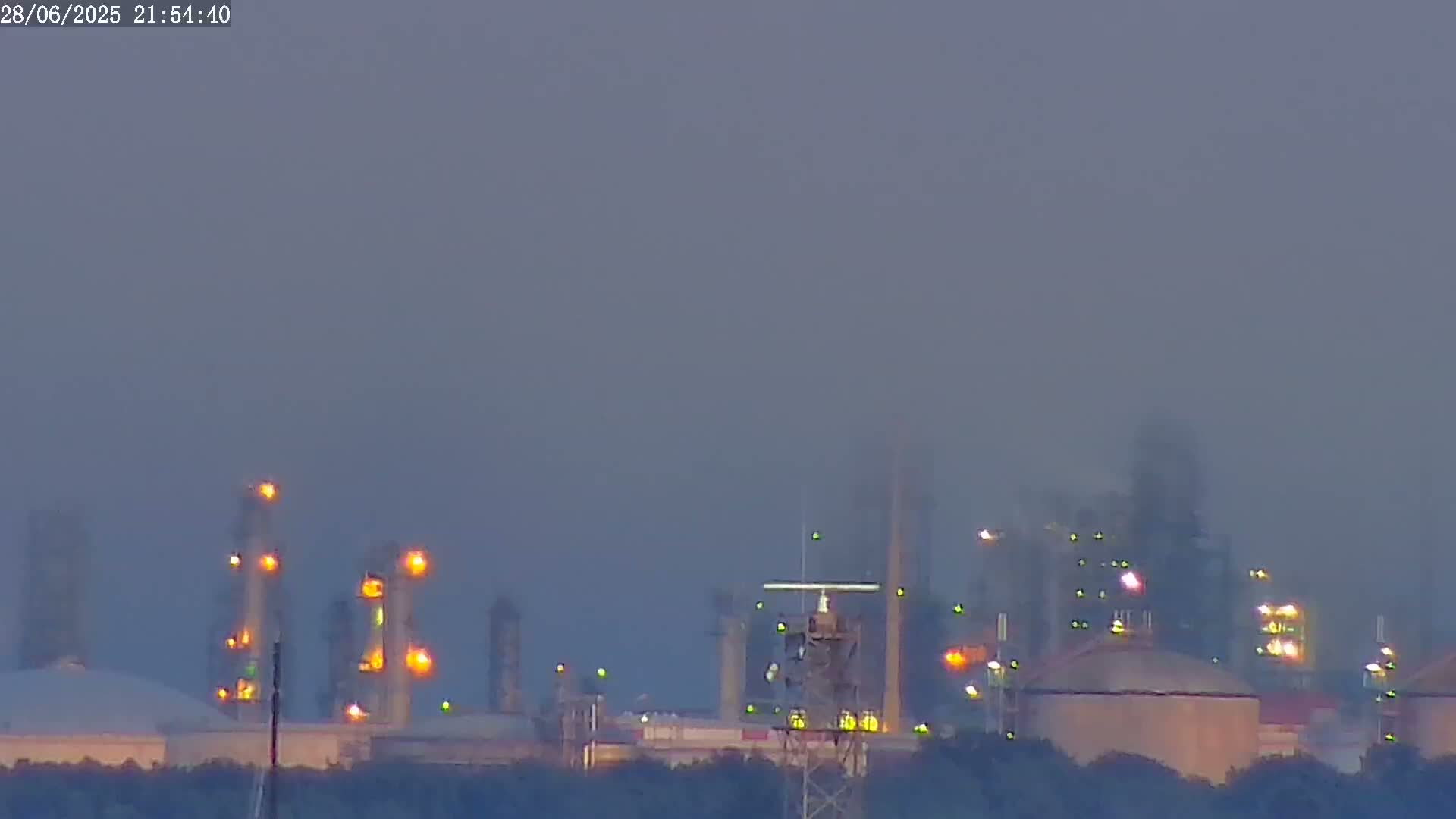 Fawley, ExxonMobil Refinery Live Cam - New Forest, Hampshire, South East, England, United Kingdom