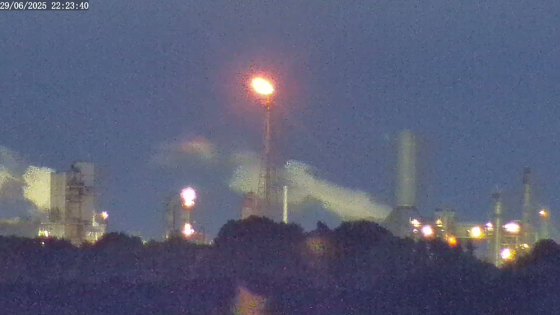 Fawley, ExxonMobil Refinery Live Cam - New Forest, Hampshire, South East, England, United Kingdom