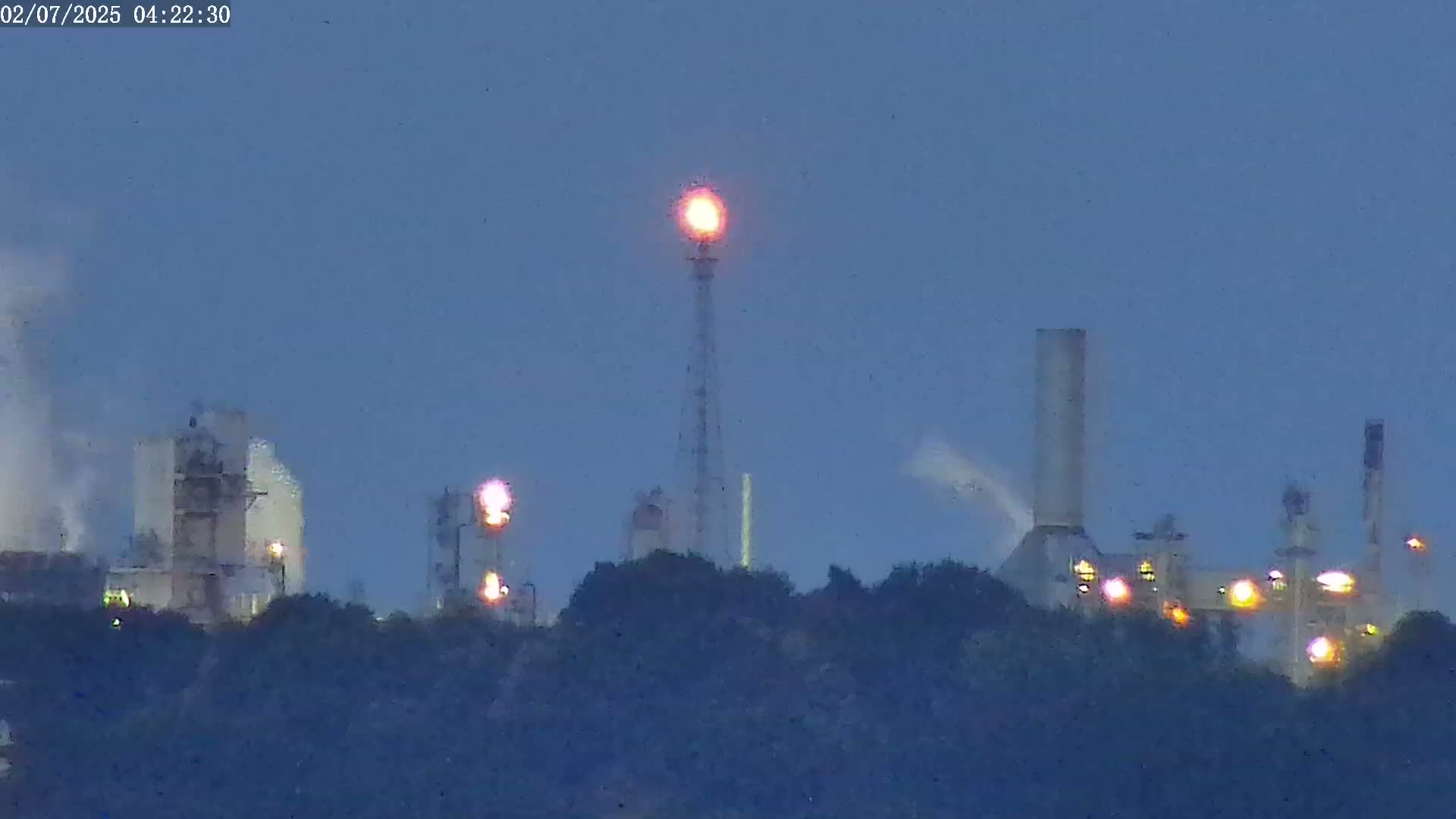 Fawley, ExxonMobil Refinery Live Cam - New Forest, Hampshire, South East, England, United Kingdom