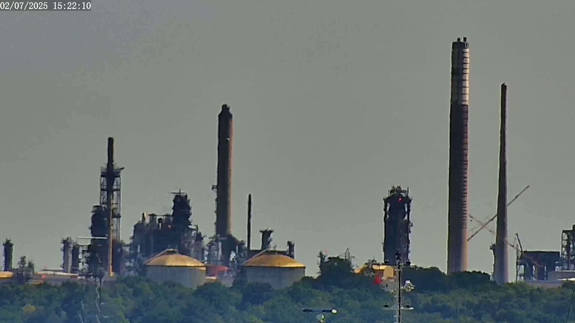 Fawley, ExxonMobil Refinery Live Cam - New Forest, Hampshire, South East, England, United Kingdom