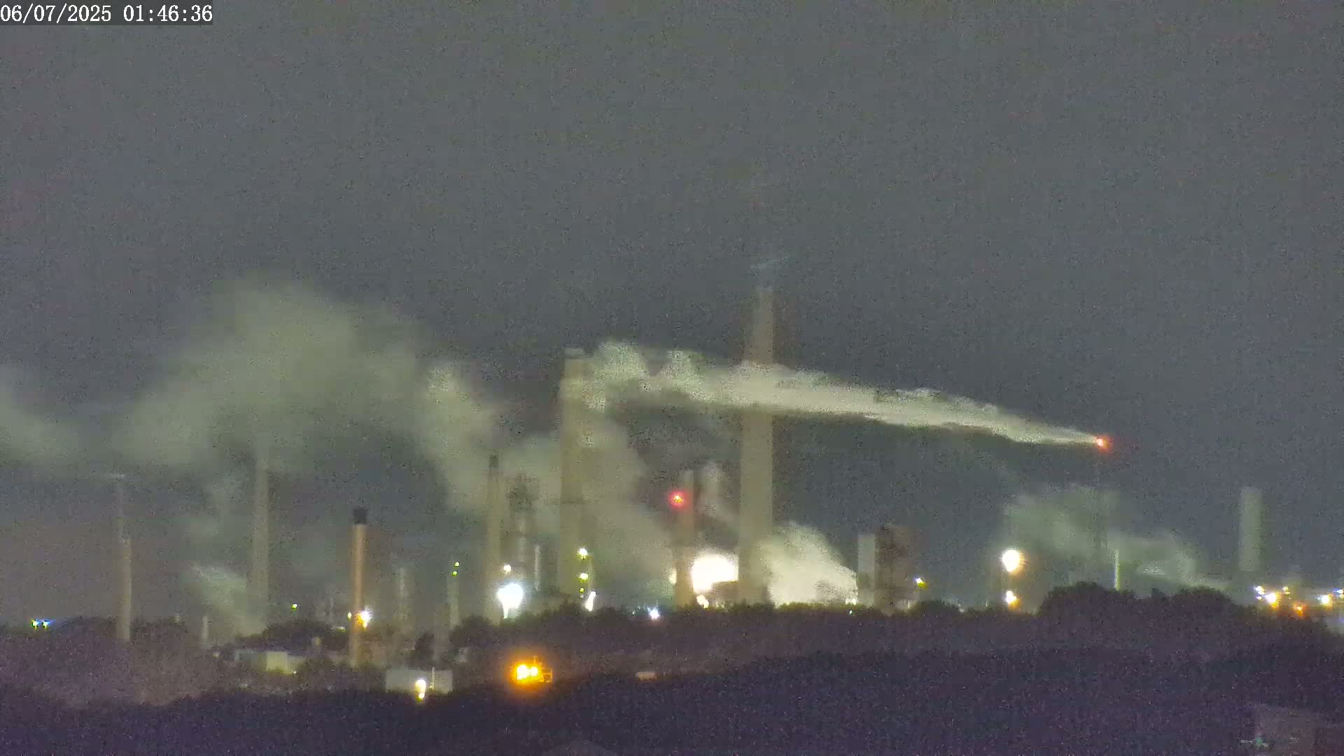 Fawley, ExxonMobil Refinery Live Cam - New Forest, Hampshire, South East, England, United Kingdom