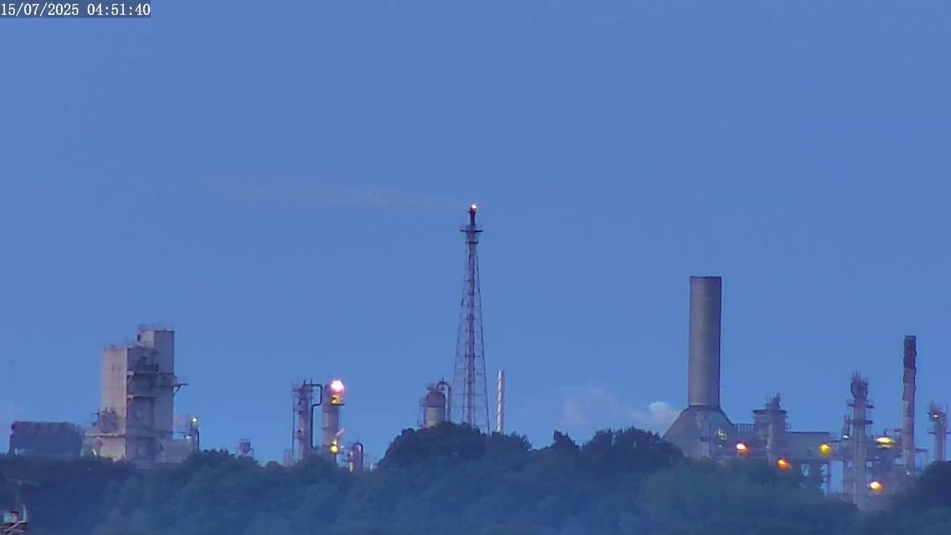 Fawley, ExxonMobil Refinery Live Cam - New Forest, Hampshire, South East, England, United Kingdom