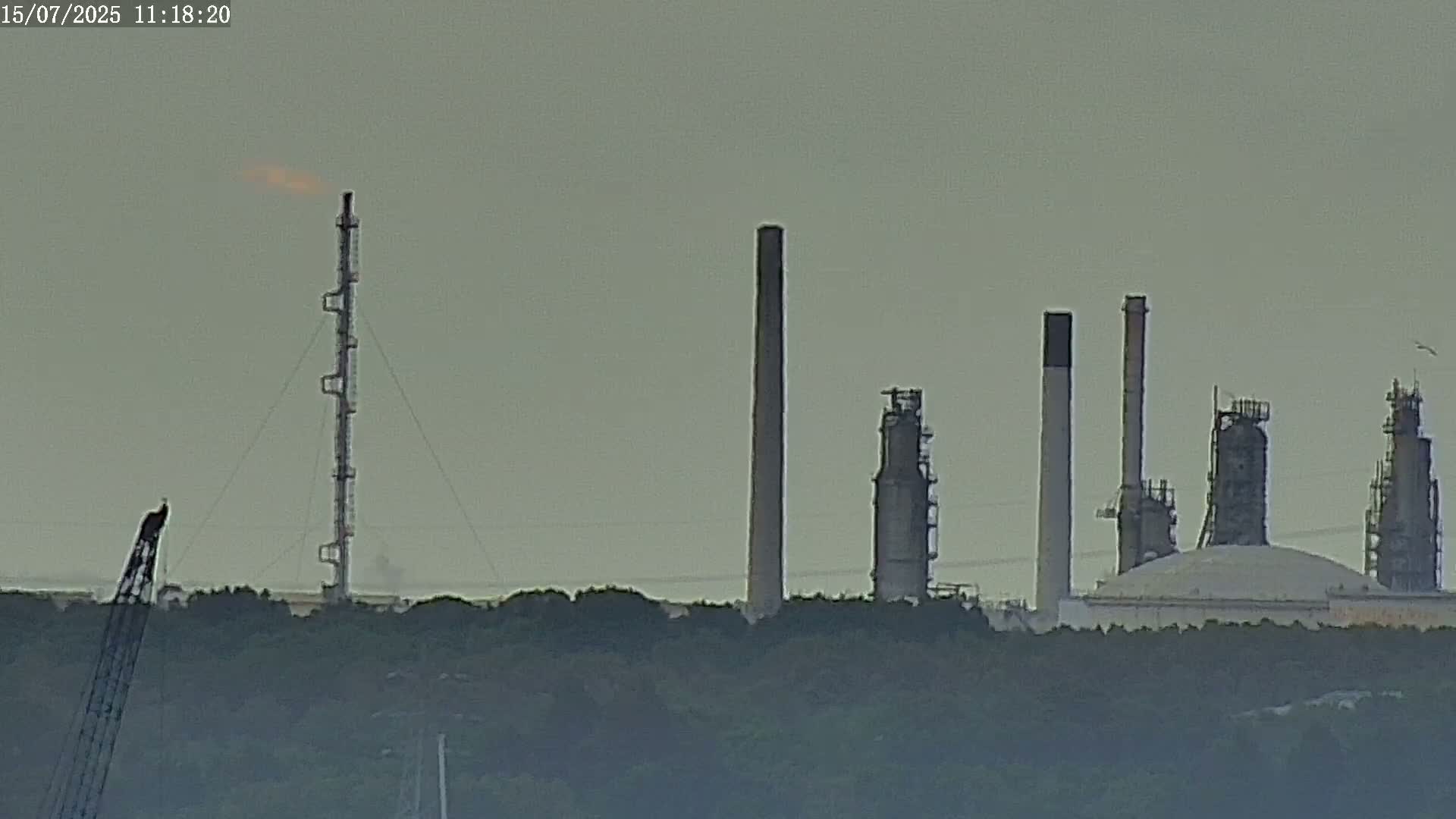 Fawley, ExxonMobil Refinery Live Cam - New Forest, Hampshire, South East, England, United Kingdom