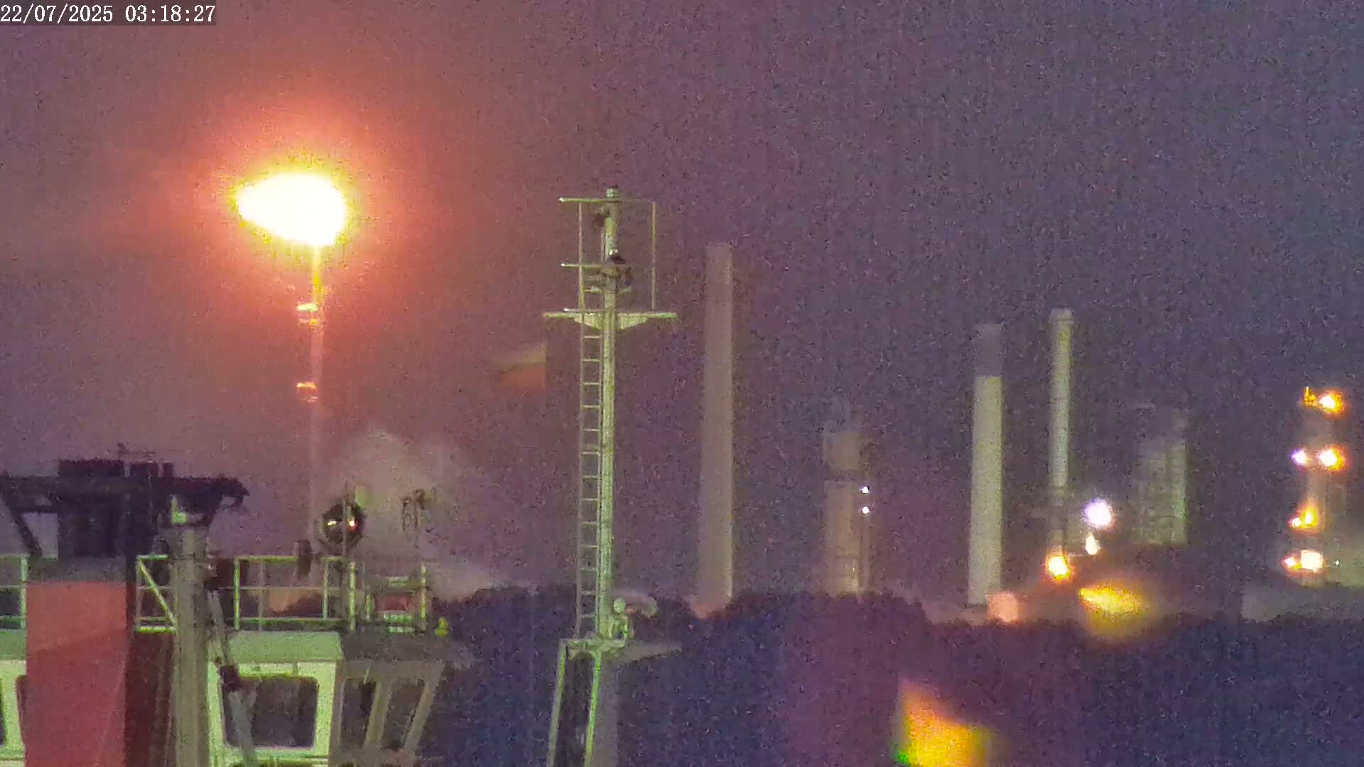 Fawley, ExxonMobil Refinery Live Cam - New Forest, Hampshire, South East, England, United Kingdom