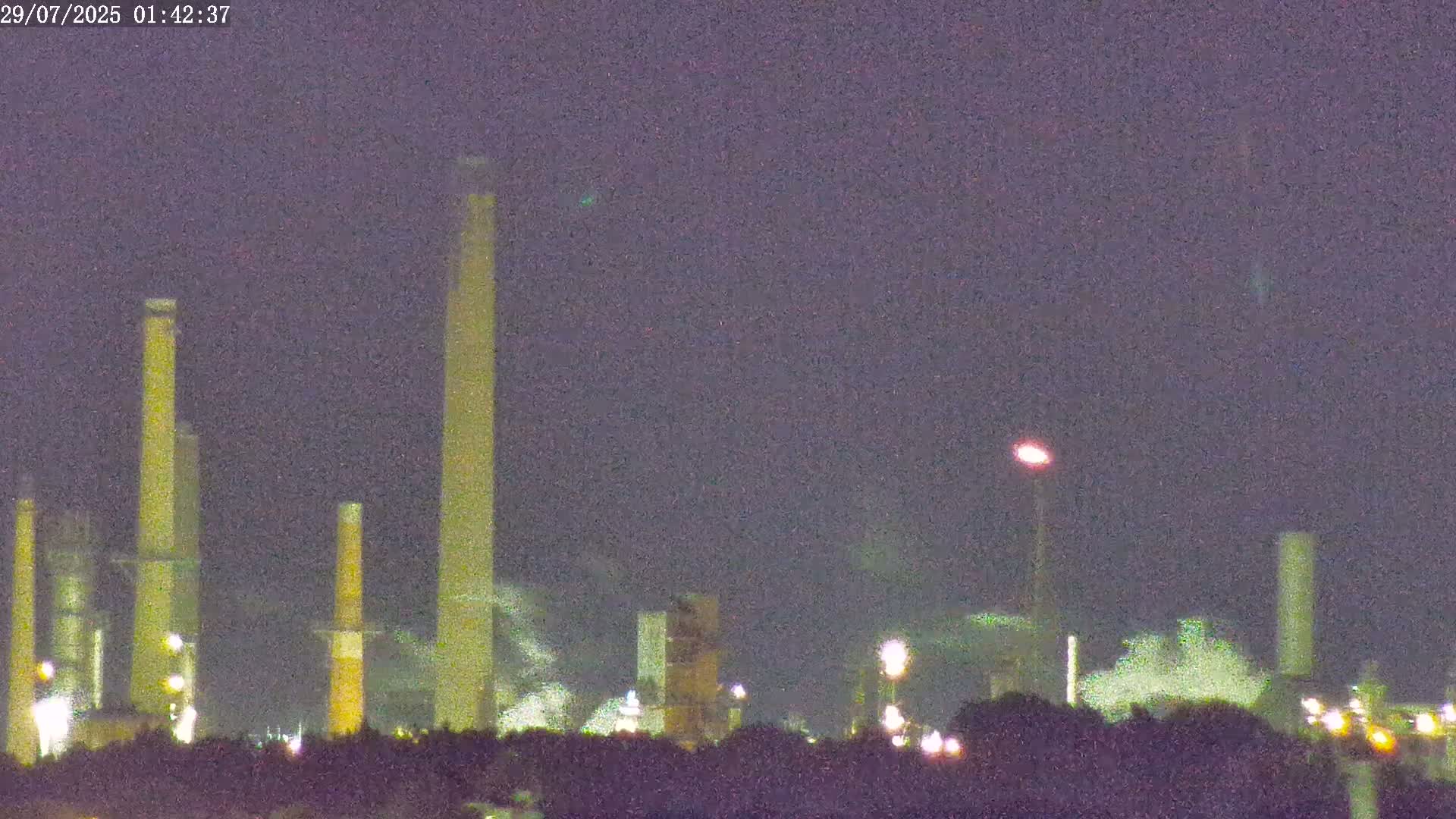 Fawley, ExxonMobil Refinery Live Cam - New Forest, Hampshire, South East, England, United Kingdom