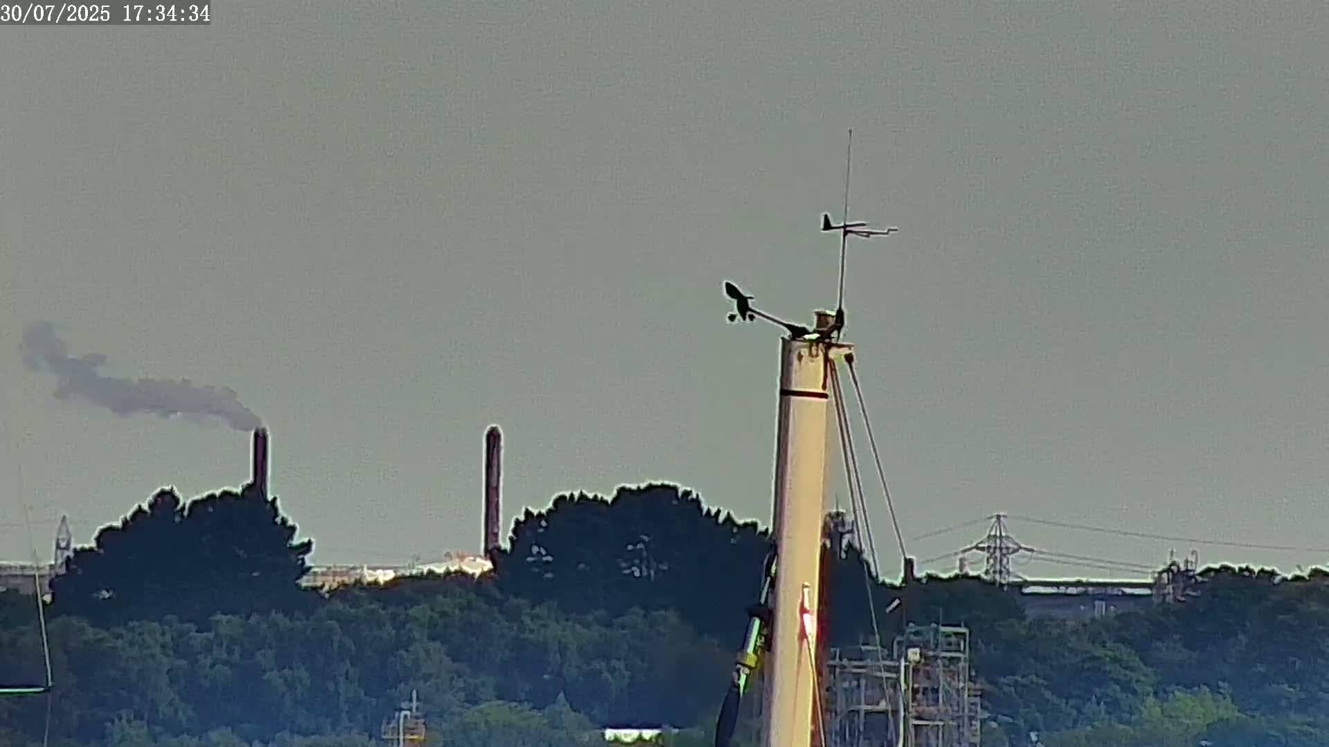 Fawley, ExxonMobil Refinery Live Cam - New Forest, Hampshire, South East, England, United Kingdom