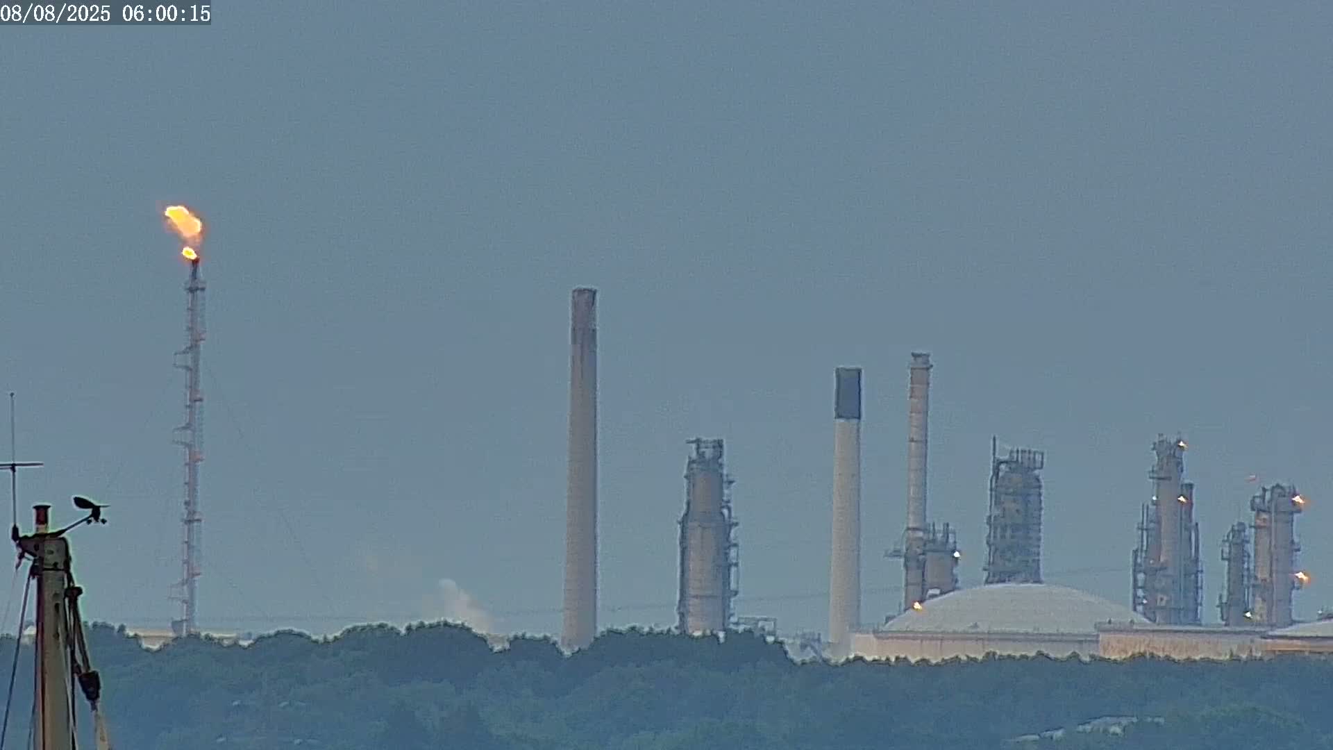 Fawley, ExxonMobil Refinery Live Cam - New Forest, Hampshire, South East, England, United Kingdom