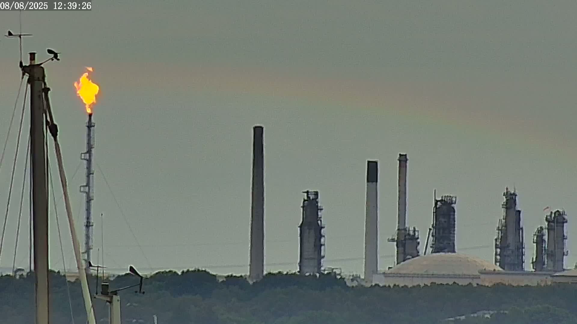 Fawley, ExxonMobil Refinery Live Cam - New Forest, Hampshire, South East, England, United Kingdom