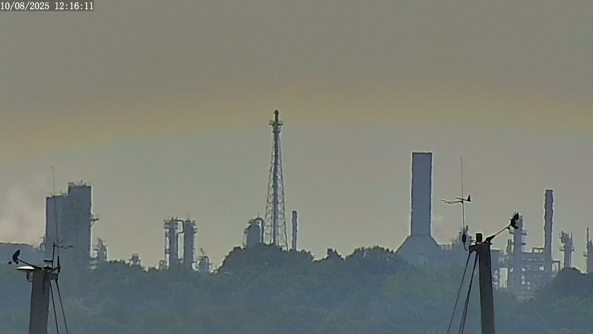 Fawley, ExxonMobil Refinery Live Cam - New Forest, Hampshire, South East, England, United Kingdom