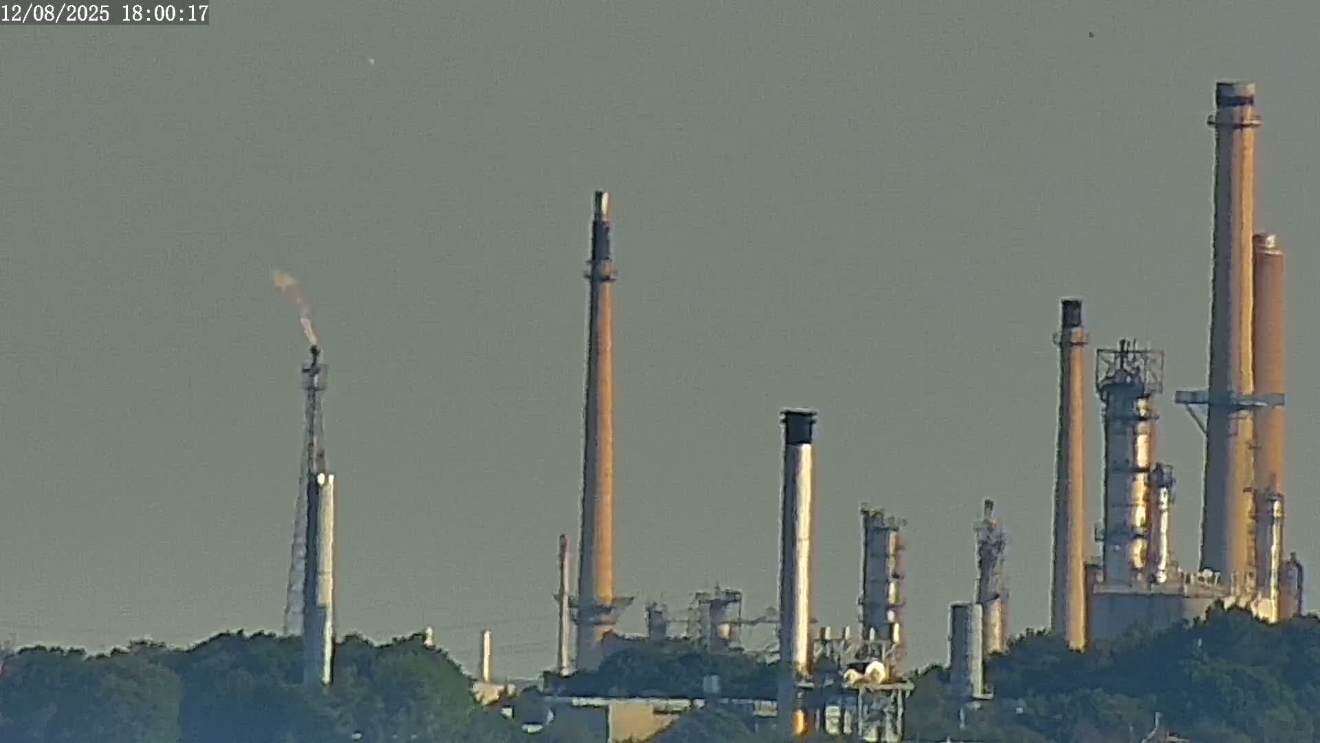 Fawley, ExxonMobil Refinery Live Cam - New Forest, Hampshire, South East, England, United Kingdom
