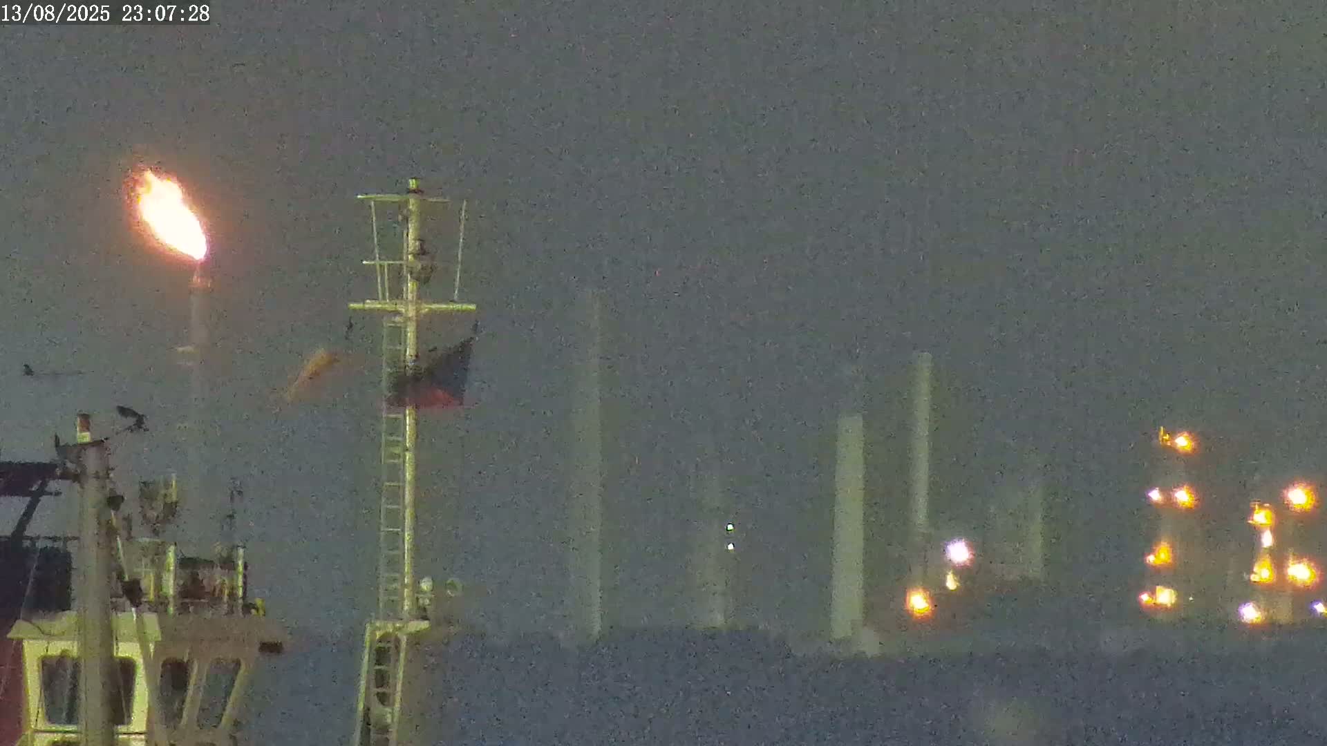 Fawley, ExxonMobil Refinery Live Cam - New Forest, Hampshire, South East, England, United Kingdom