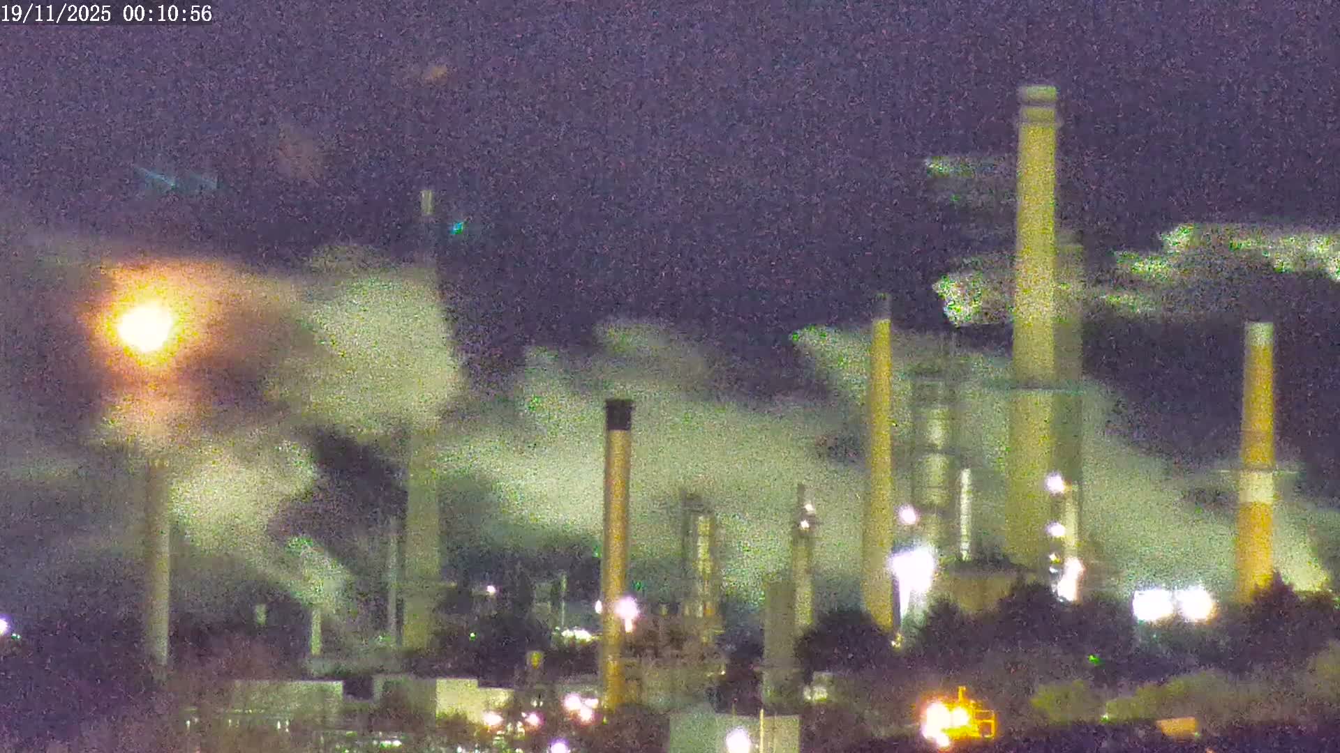 Fawley, ExxonMobil Refinery Live Cam - New Forest, Hampshire, South East, England, United Kingdom