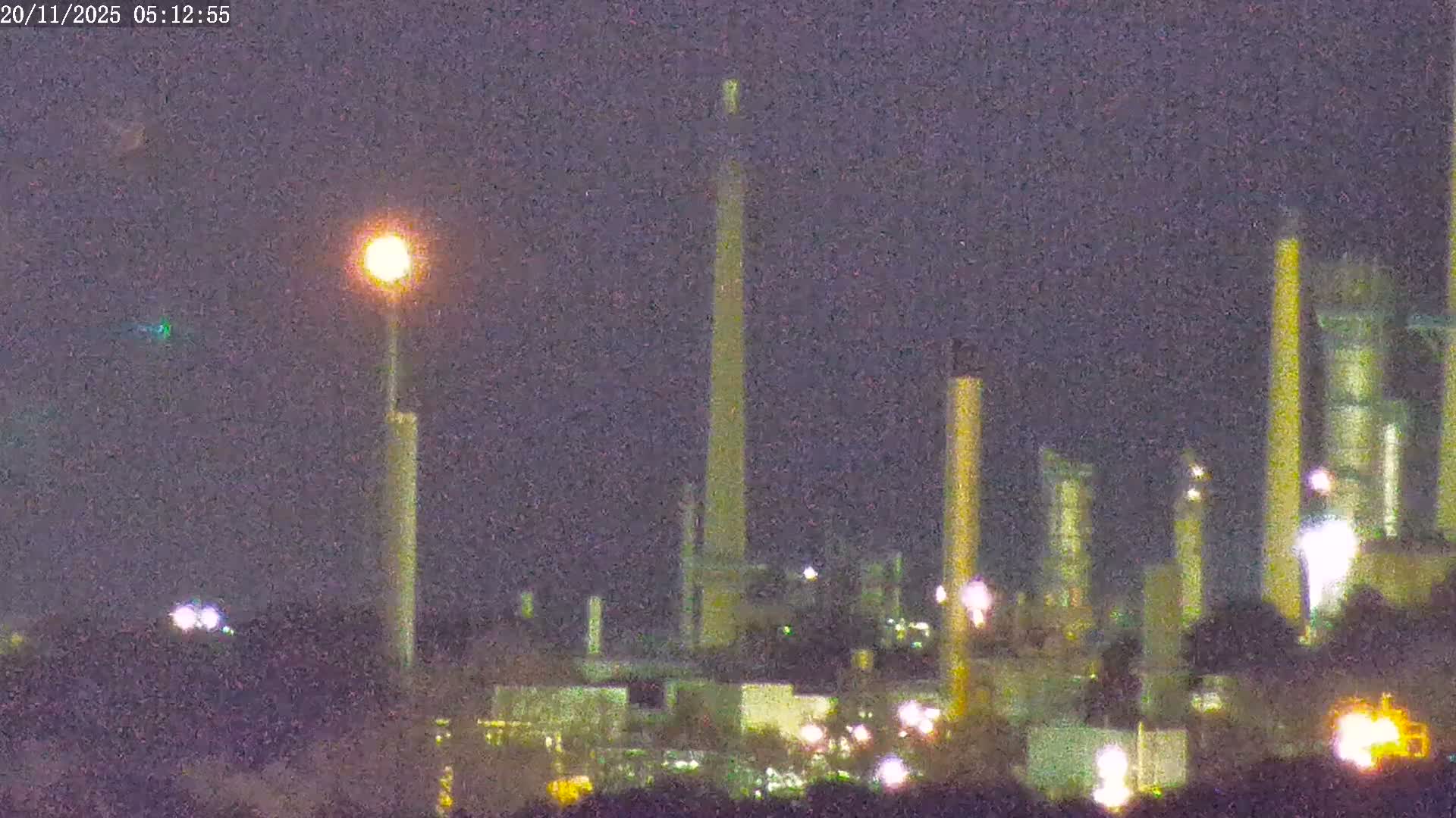 Fawley, ExxonMobil Refinery Live Cam - New Forest, Hampshire, South East, England, United Kingdom